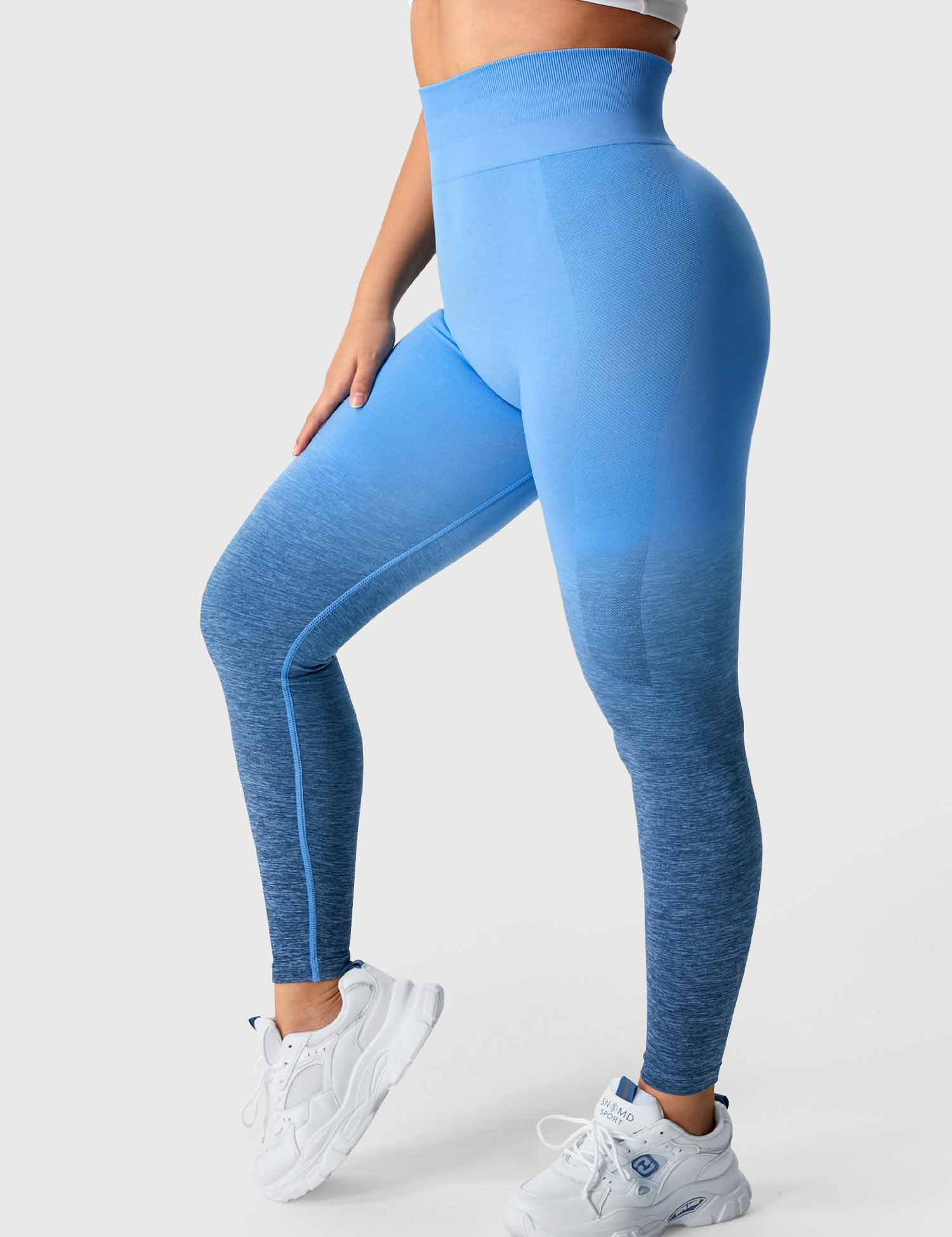 YGLEO Ombre Amplify Seamless Leggings