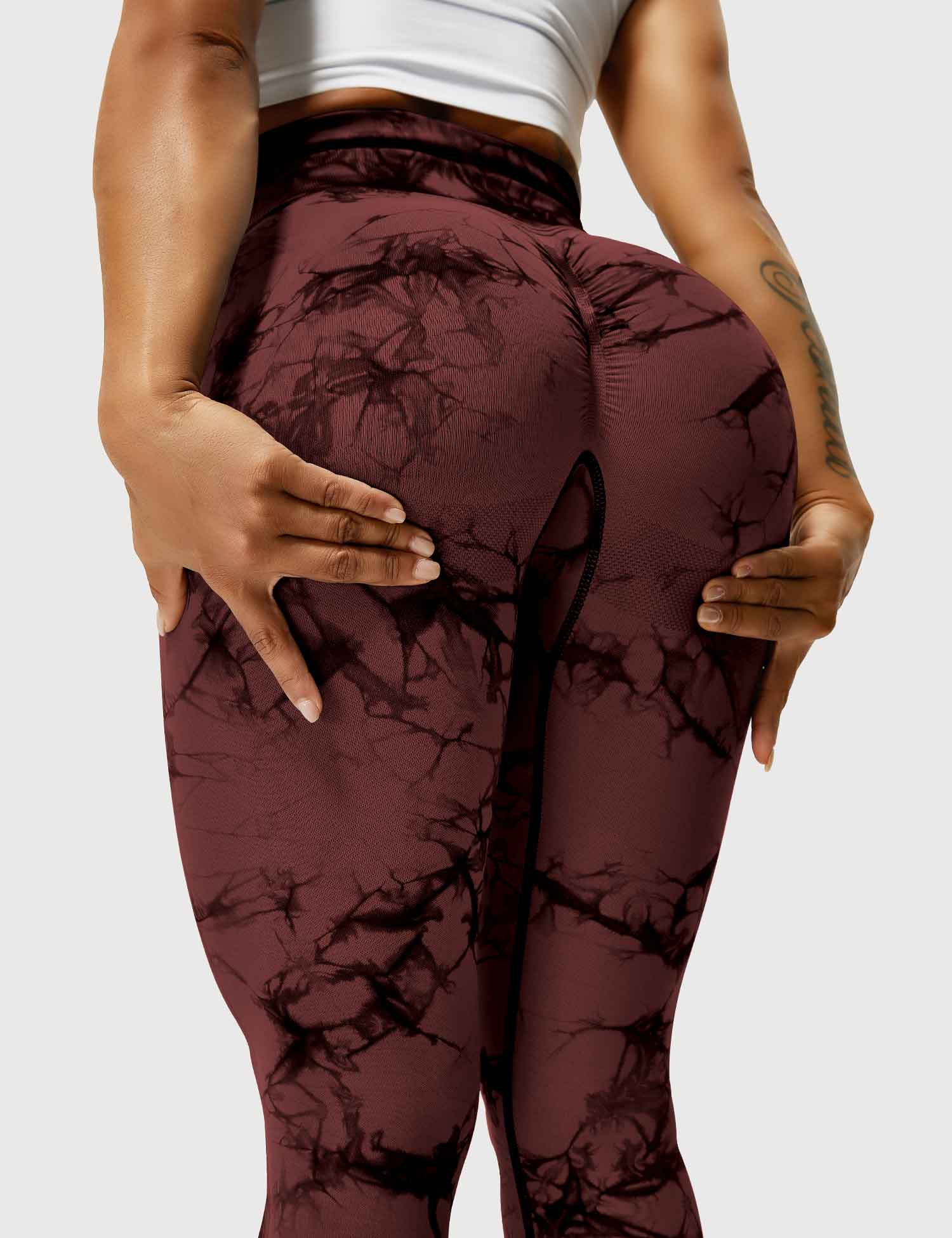 YGLEO Professional Tie Dye Leggings