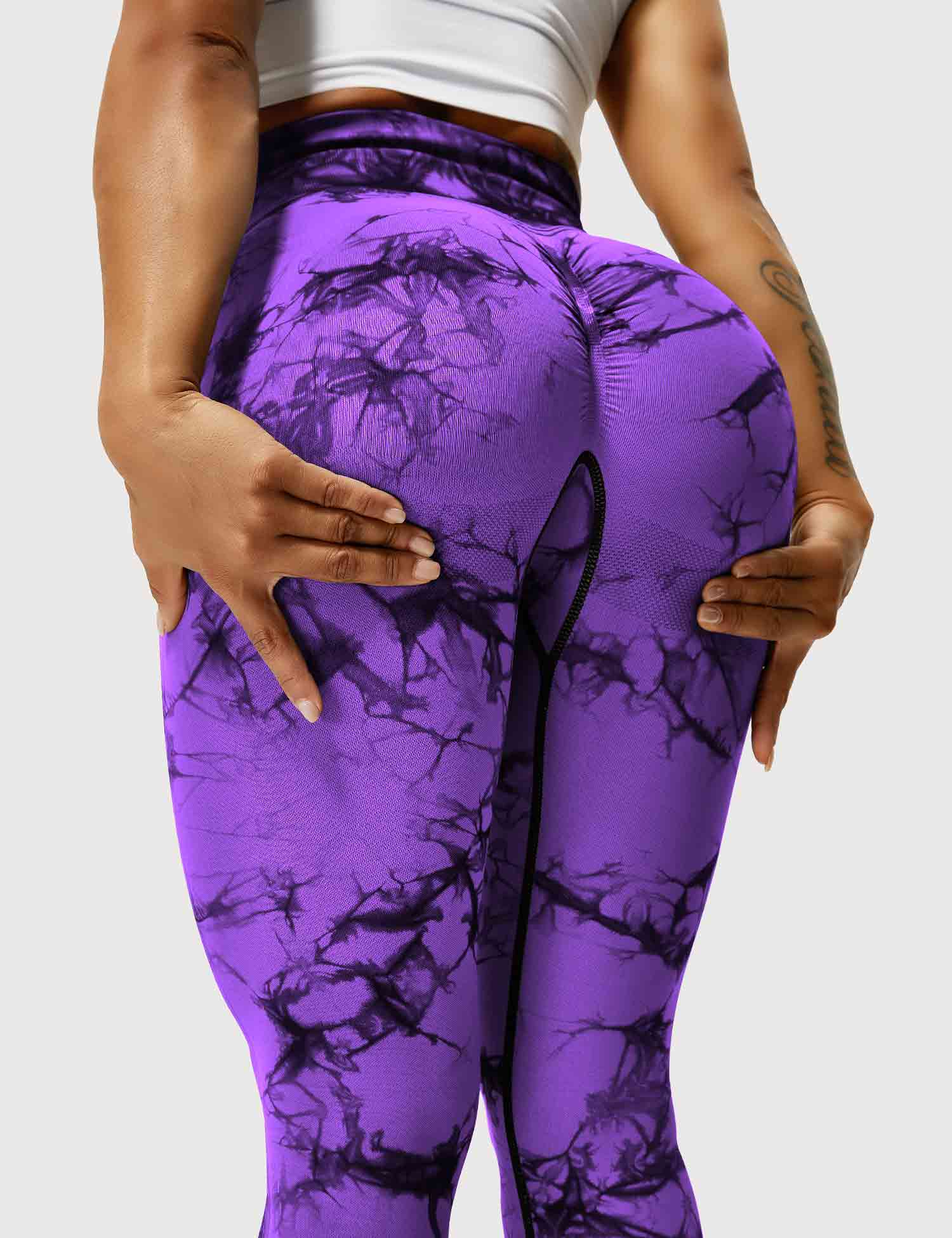 YGLEO Professional Tie Dye Leggings