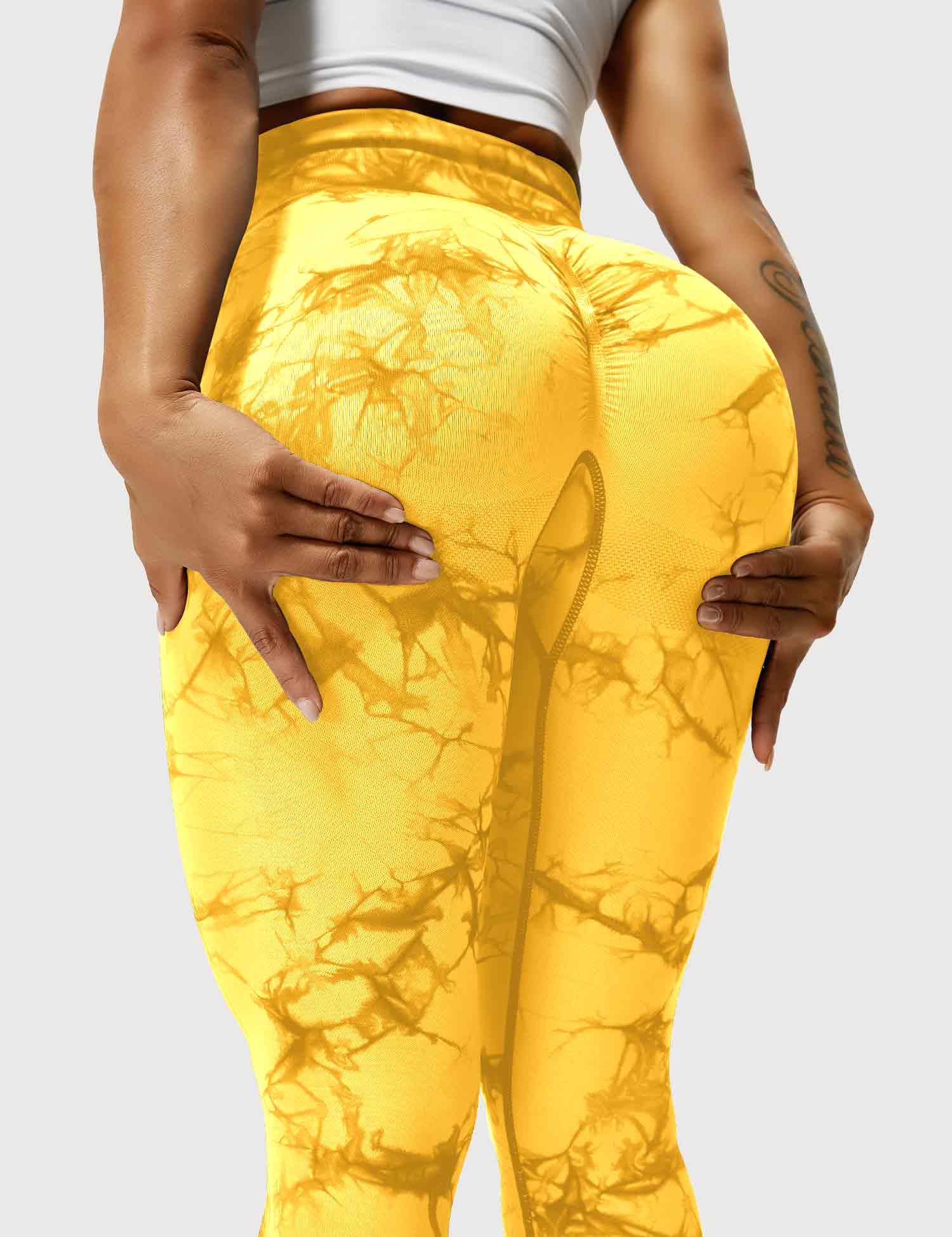 YGLEO Professional Tie Dye Leggings