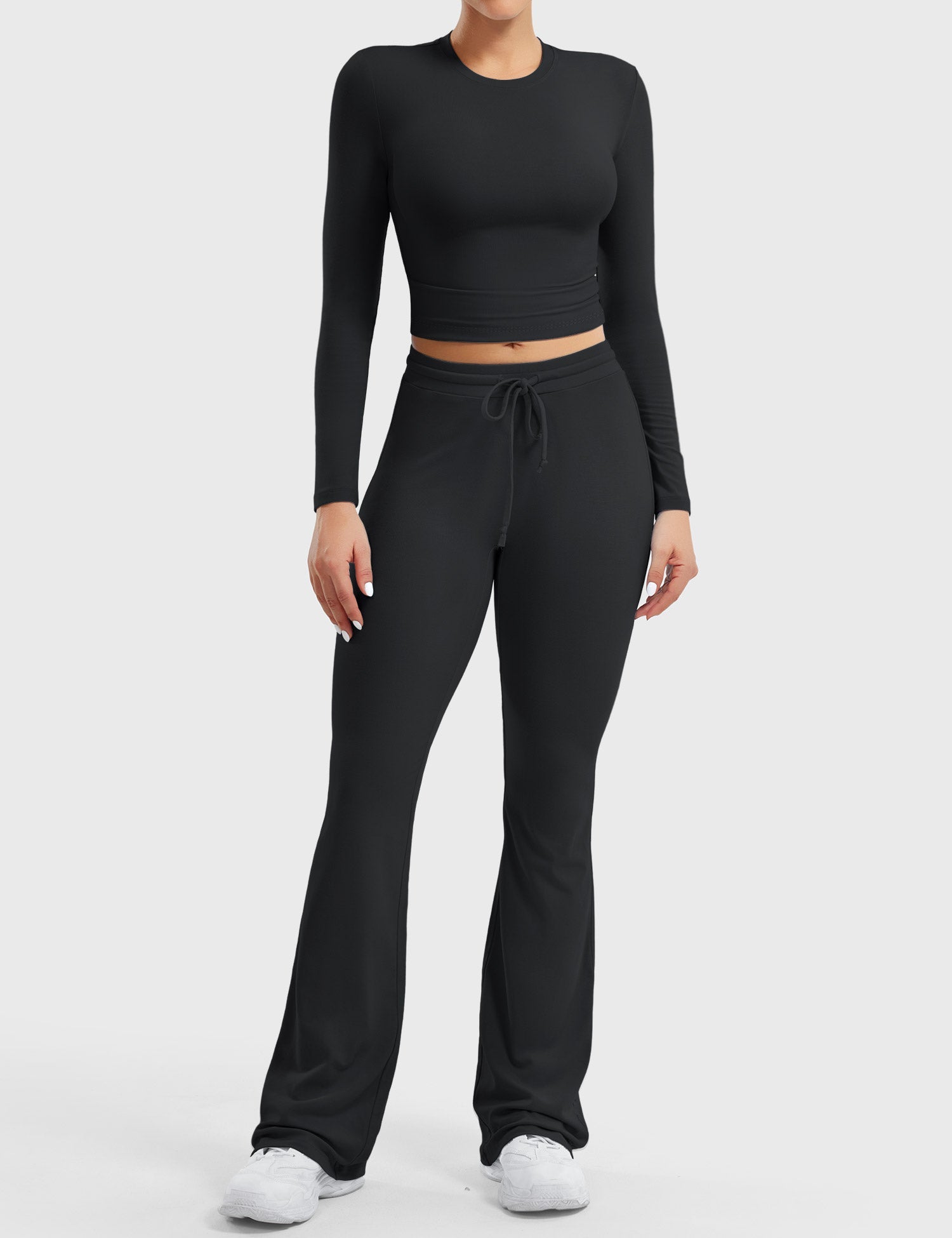 YGLEO Ava Long Sleeve Lounge Sets