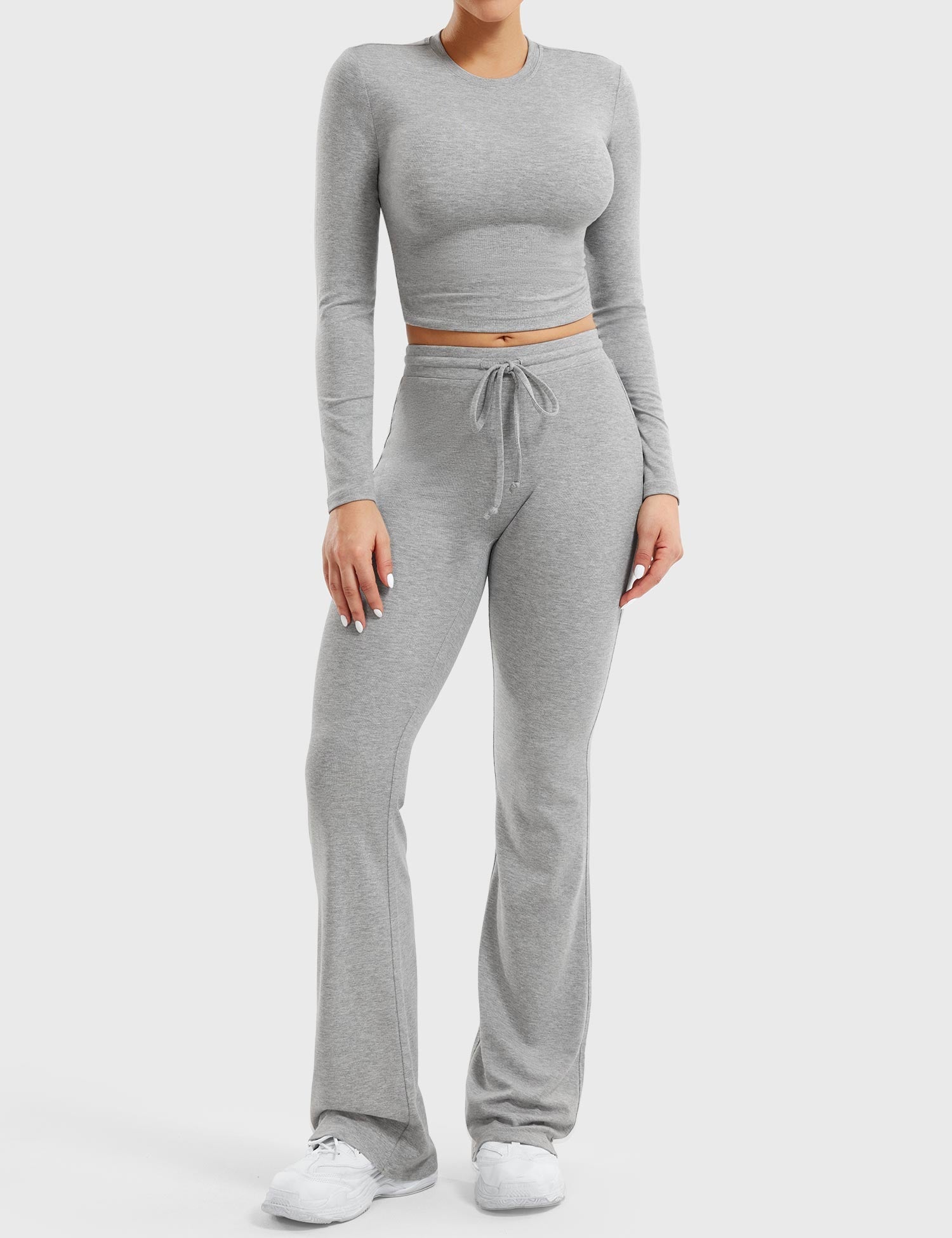 YGLEO Ava Long Sleeve Lounge Sets