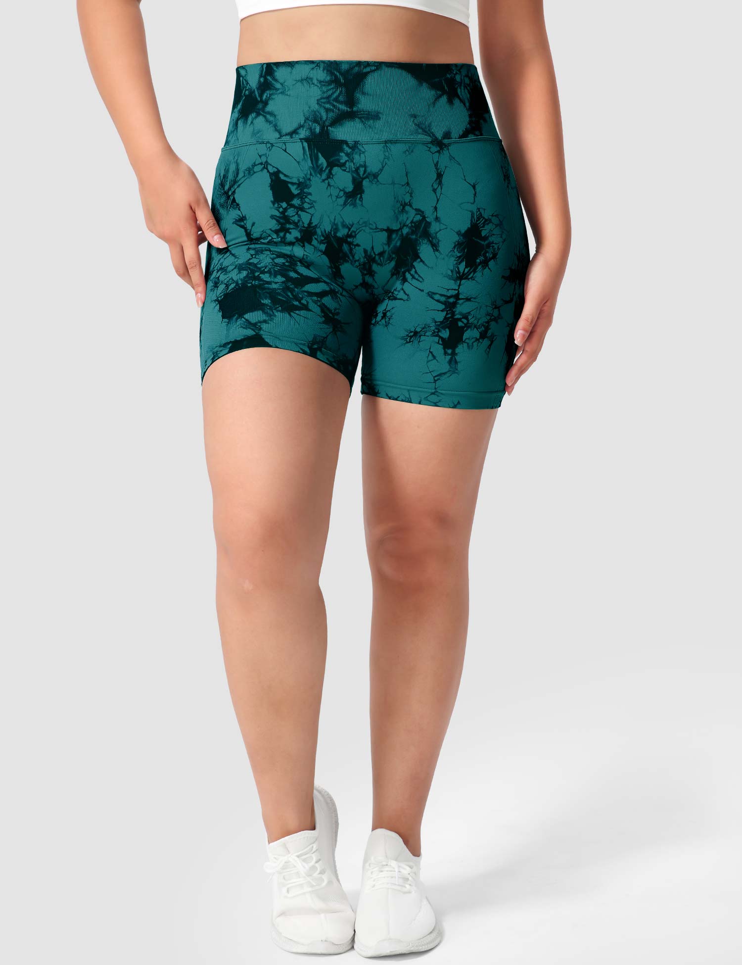 YGLEO Professional Tie Dye Shorts