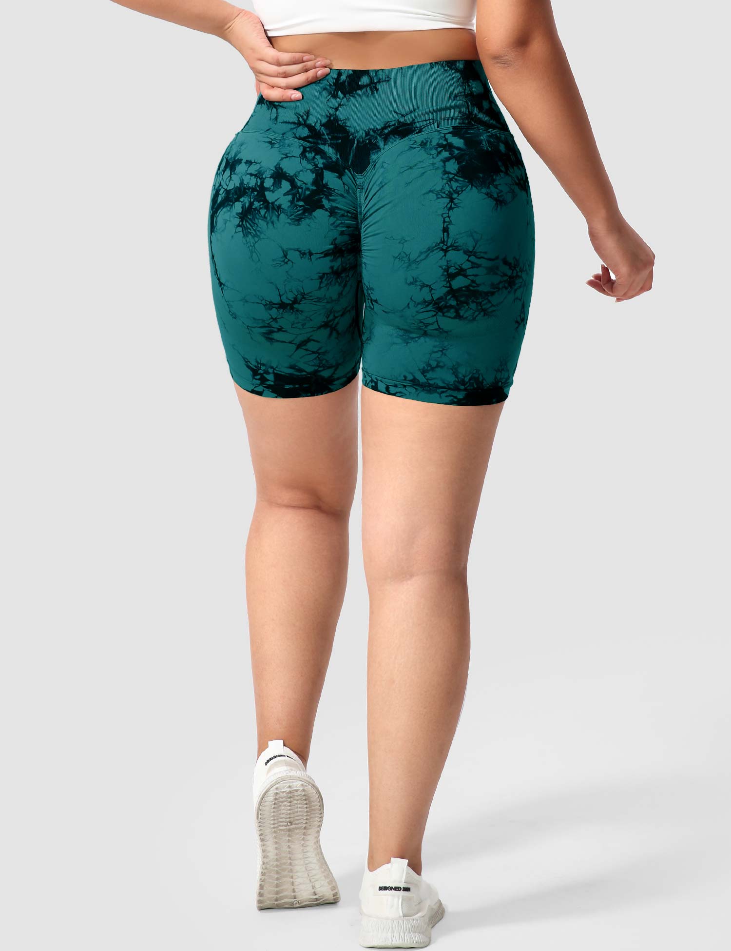 YGLEO Professional Tie Dye Shorts