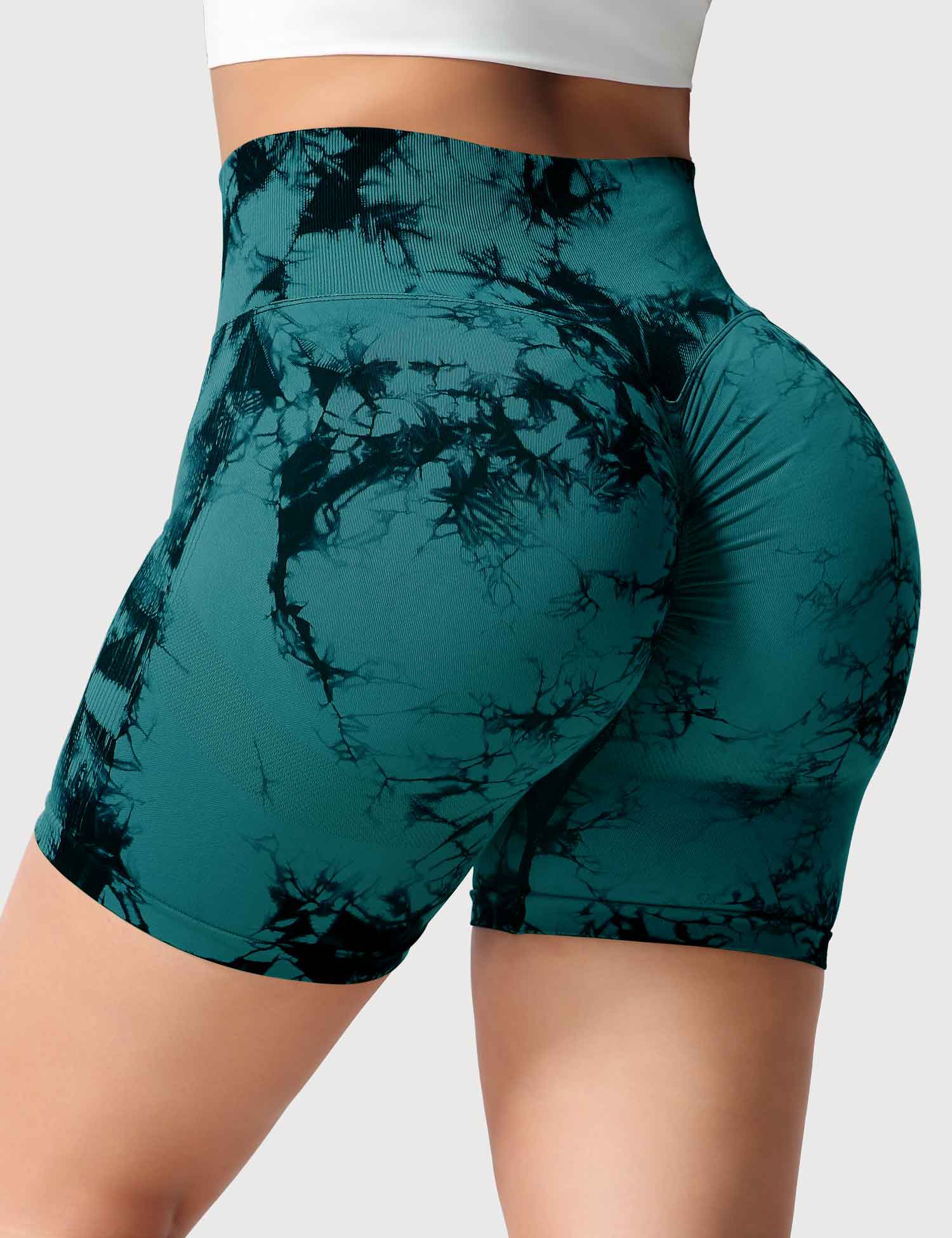 YGLEO Professional Tie Dye Shorts