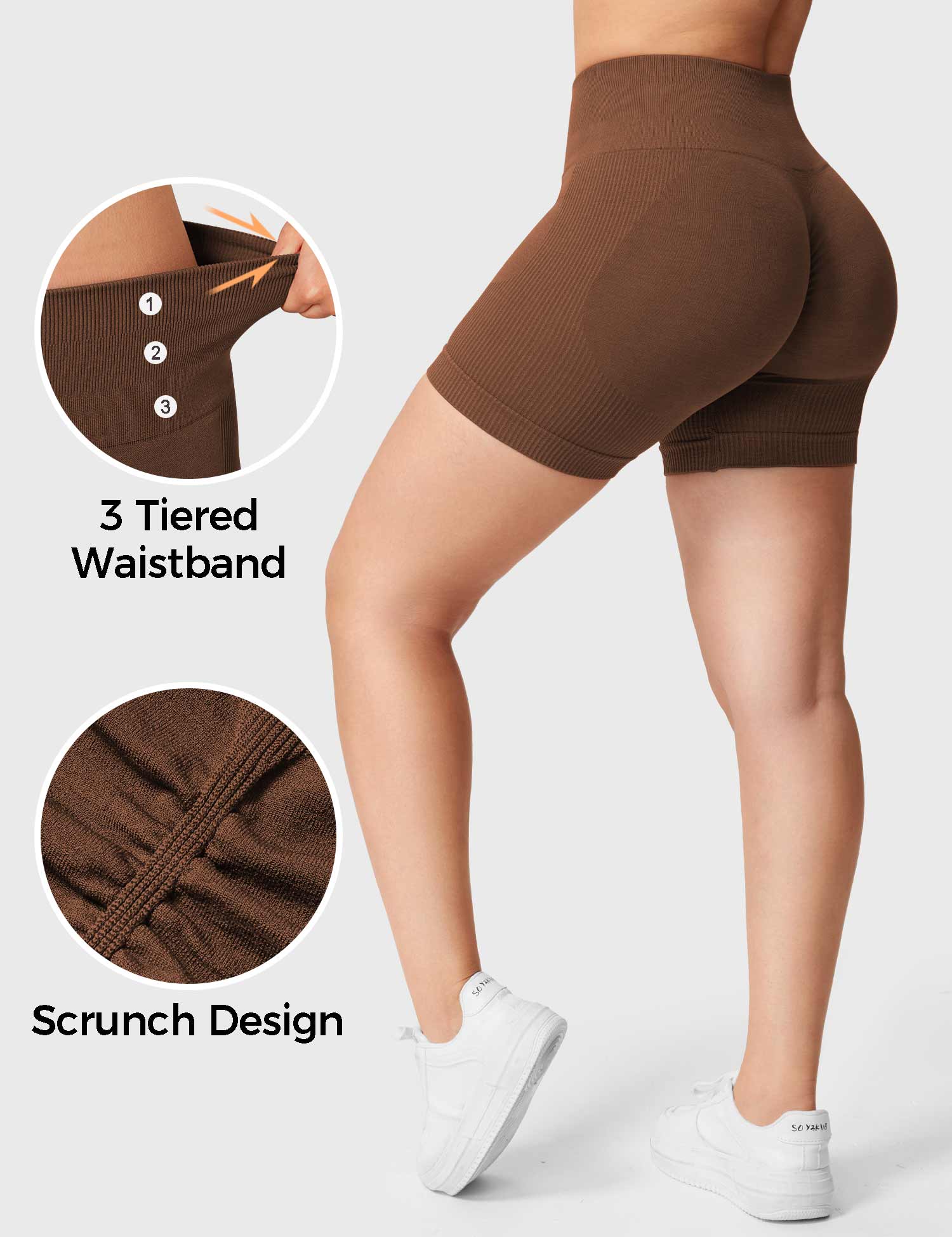 YGLEO Stella Seamless Shorts