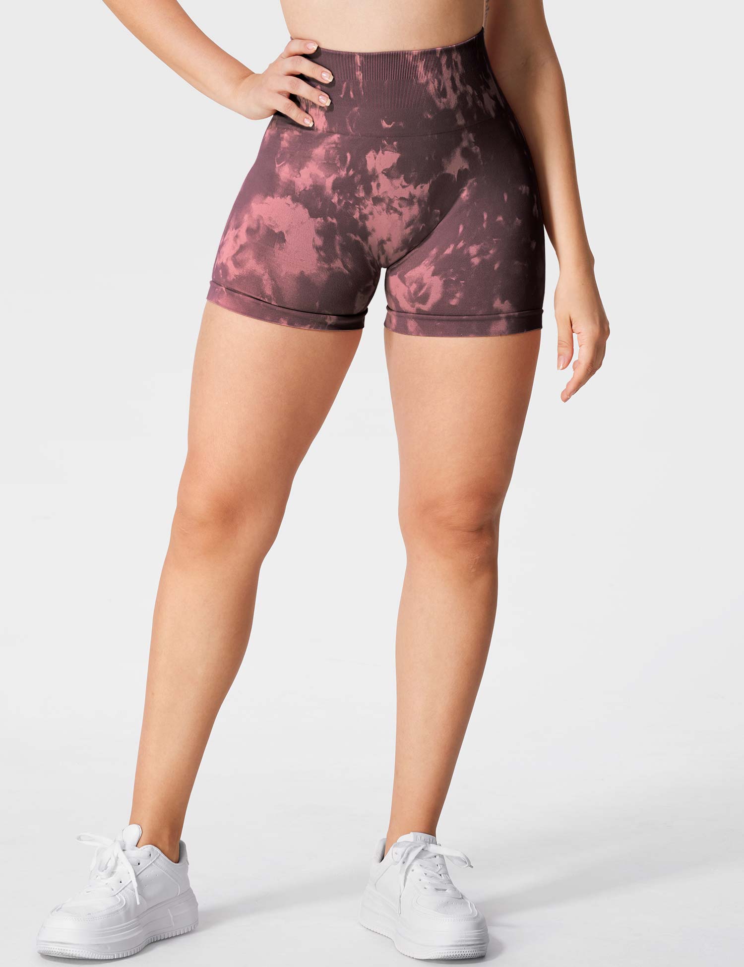 YGLEO Seamless Print Jada Shorts