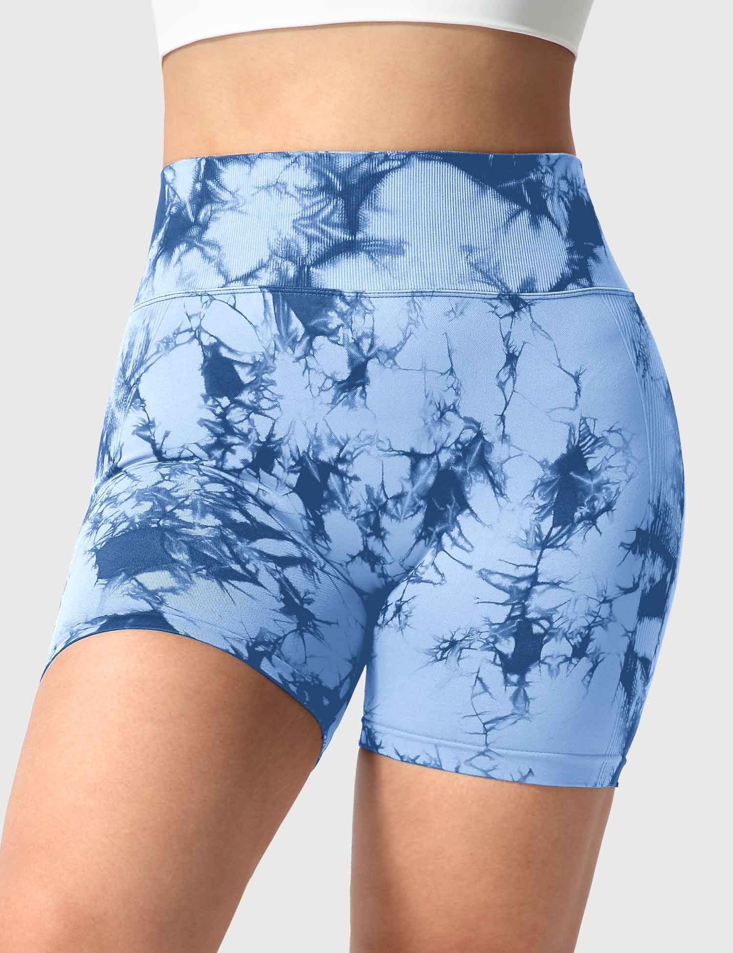 YGLEO Professional Tie Dye Shorts