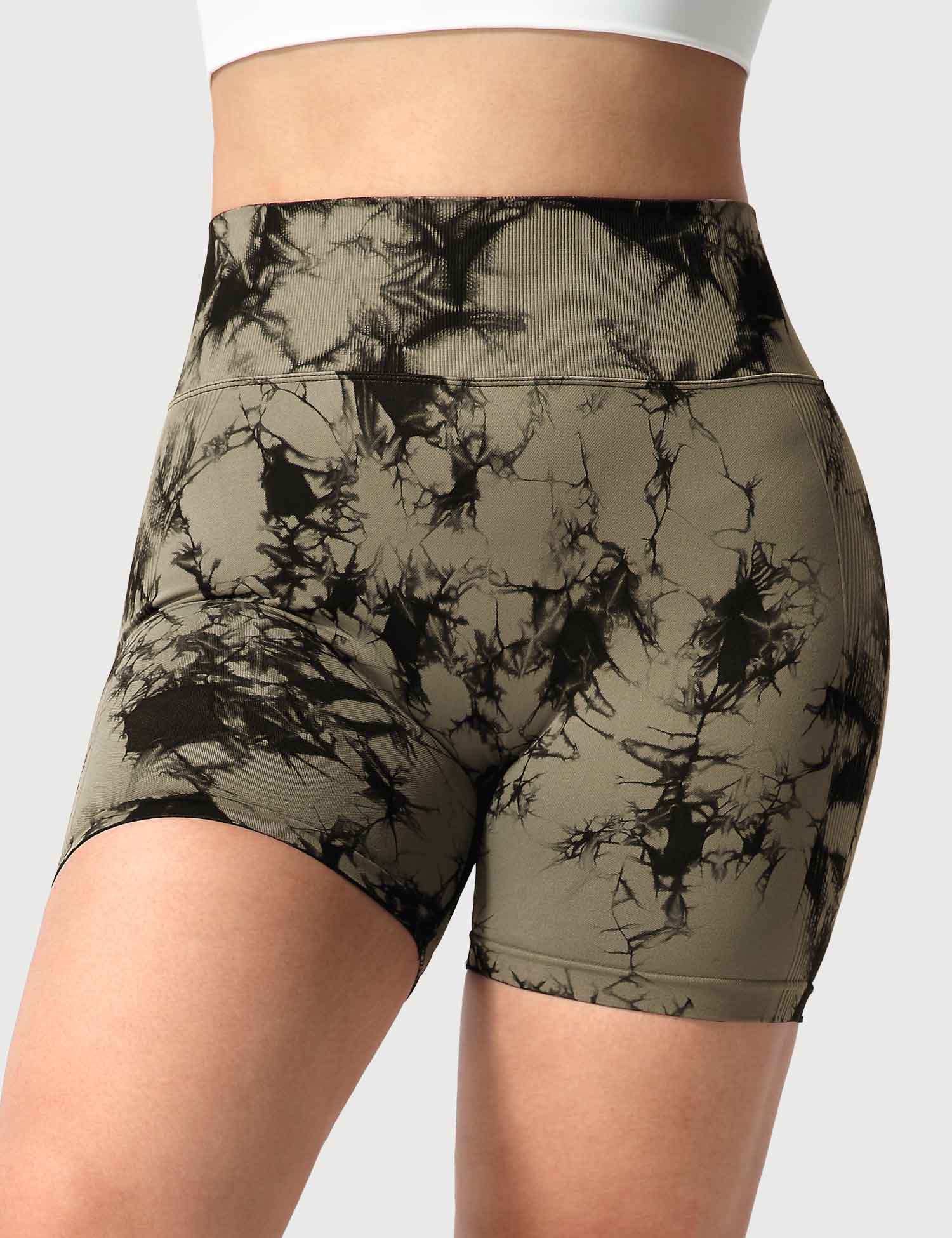 YGLEO Professional Tie Dye Shorts