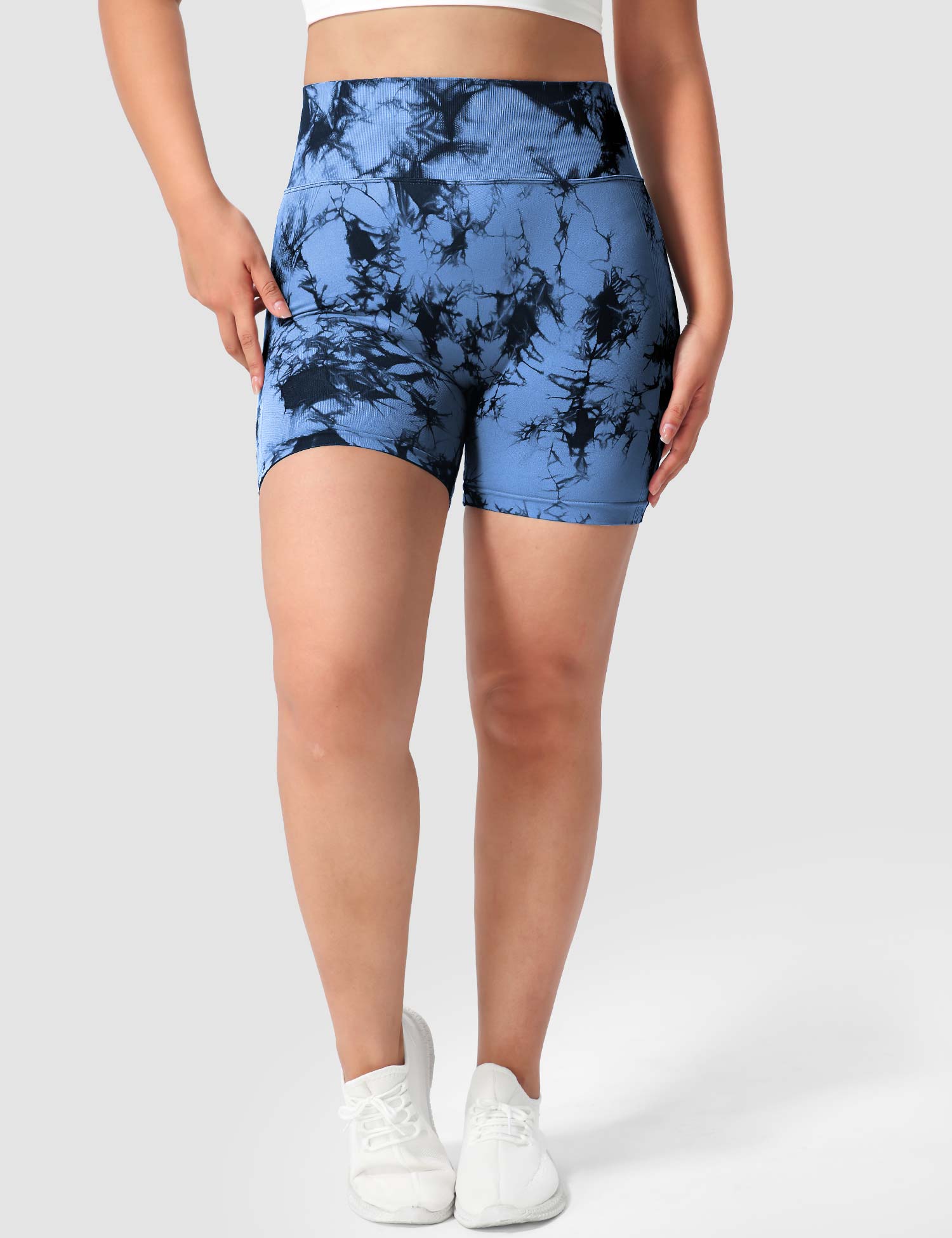 YGLEO Professional Tie Dye Shorts