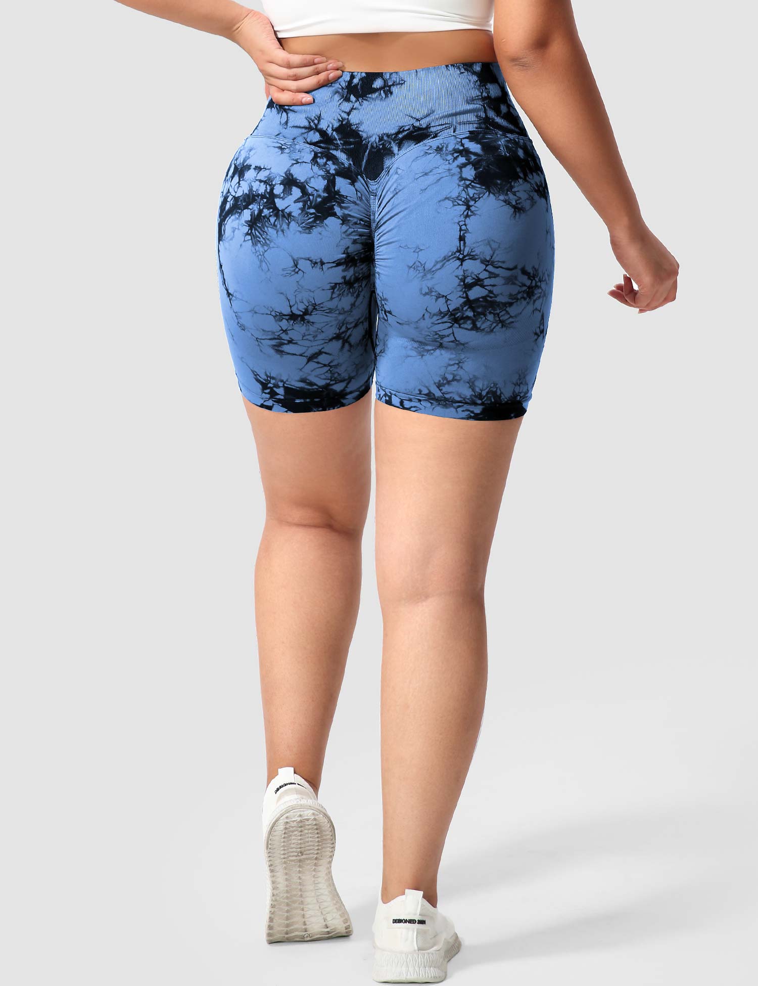 YGLEO Professional Tie Dye Shorts