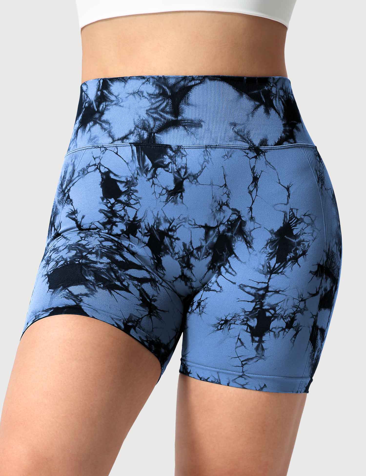 YGLEO Professional Tie Dye Shorts