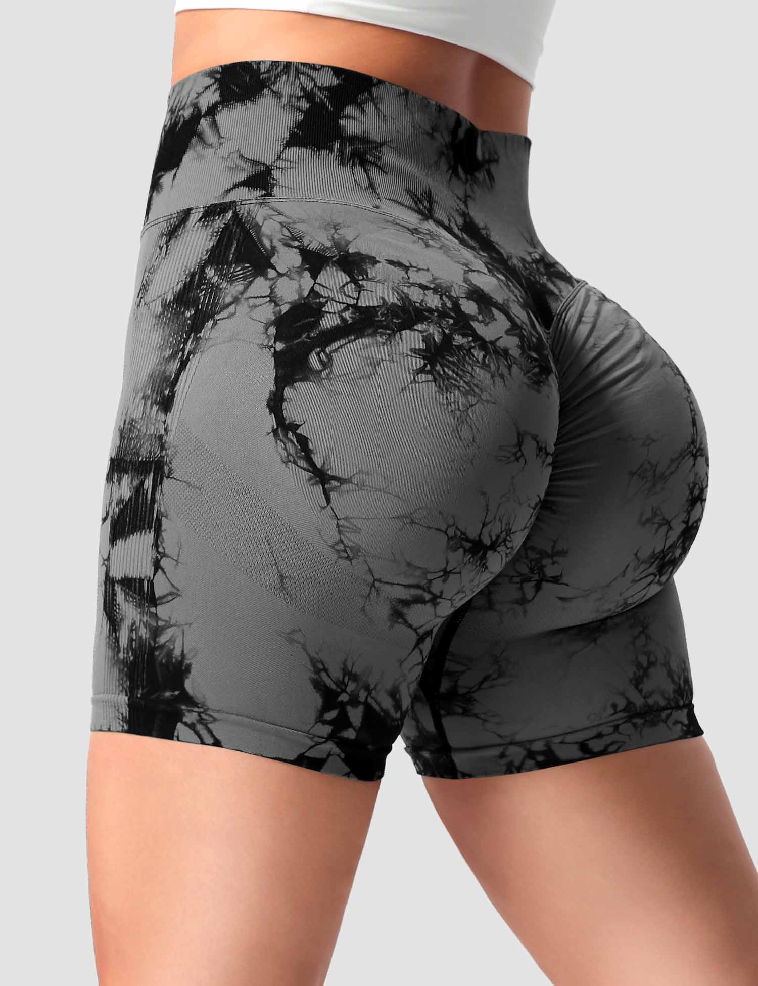 YGLEO Professional Tie Dye Shorts