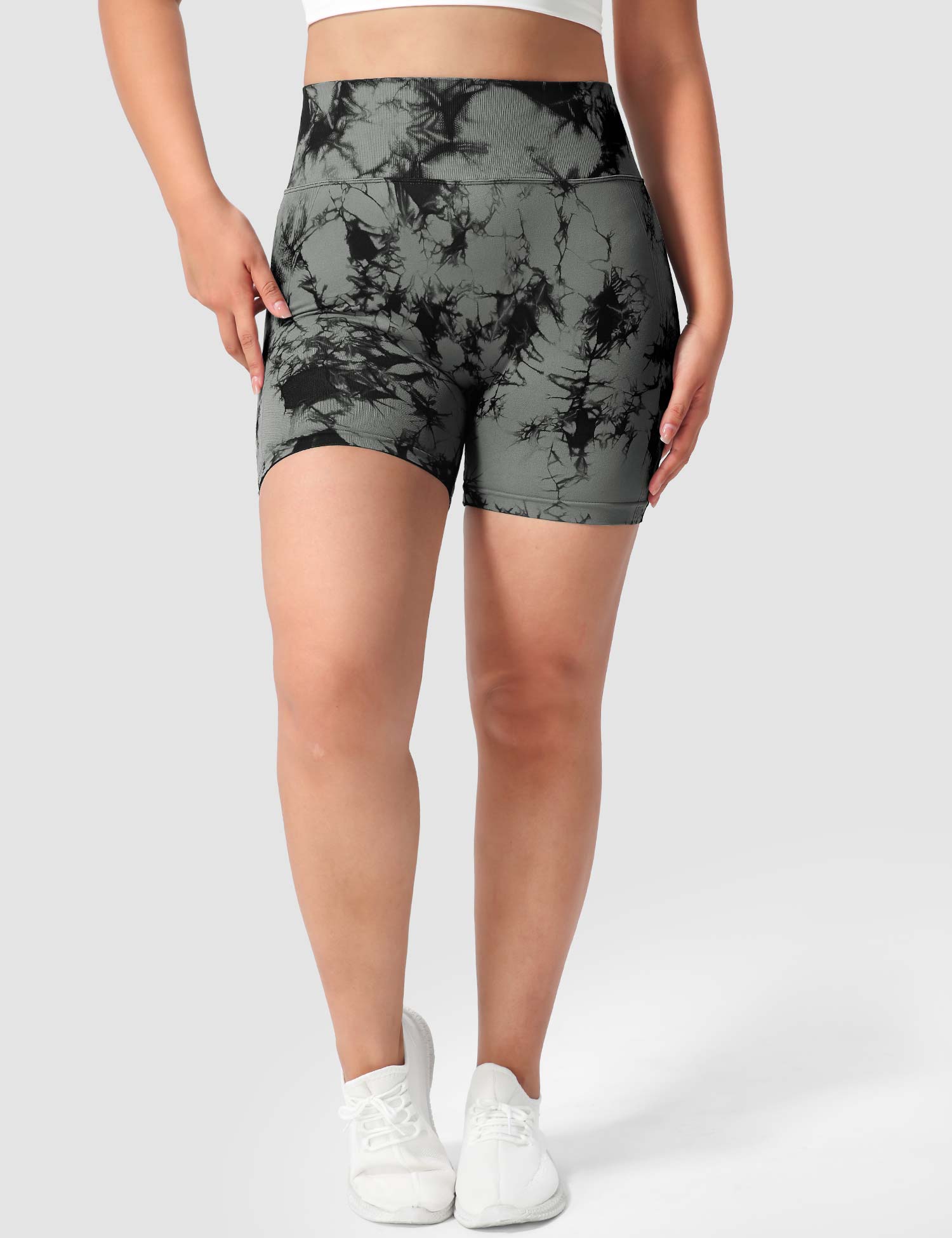 YGLEO Professional Tie Dye Shorts