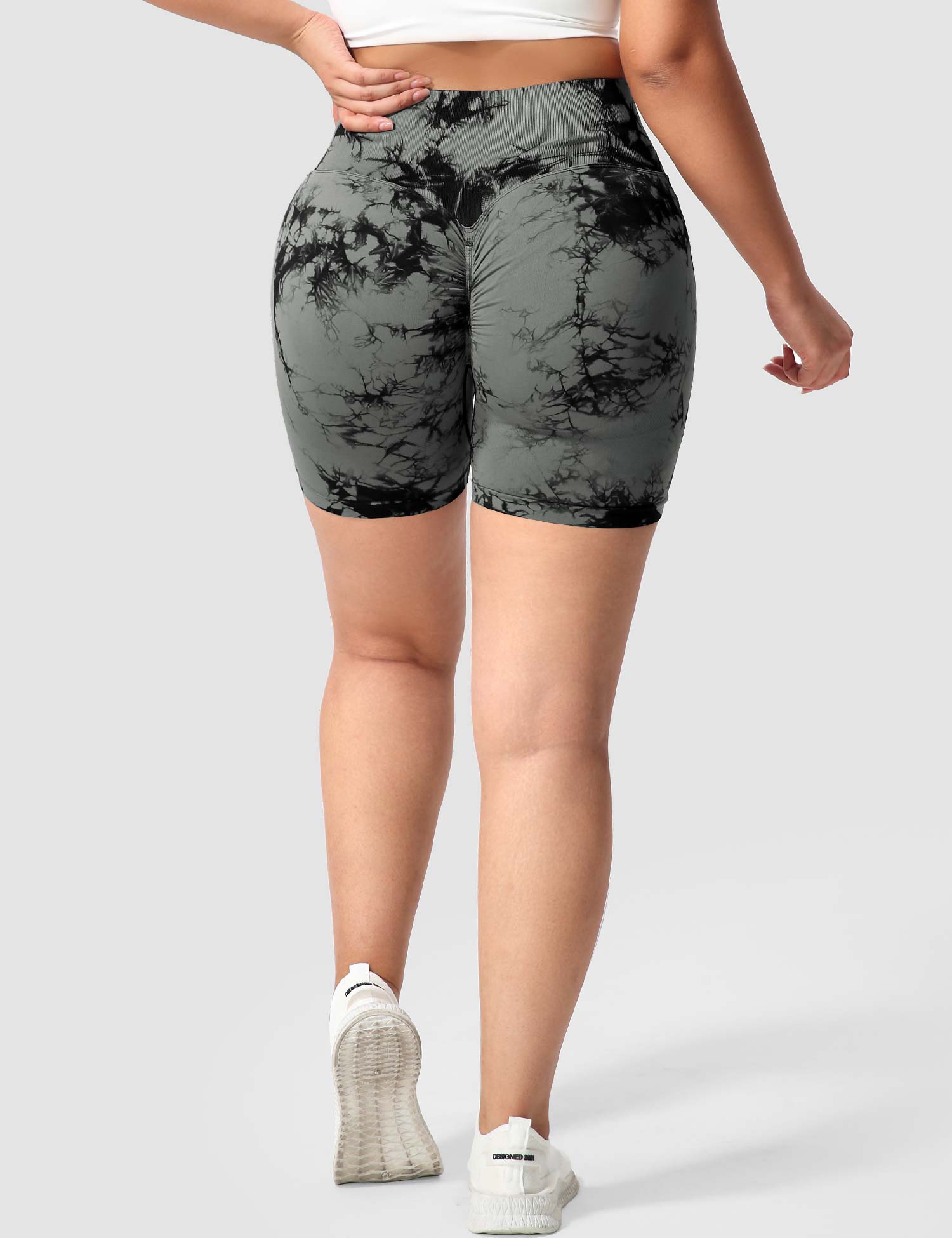 YGLEO Professional Tie Dye Shorts