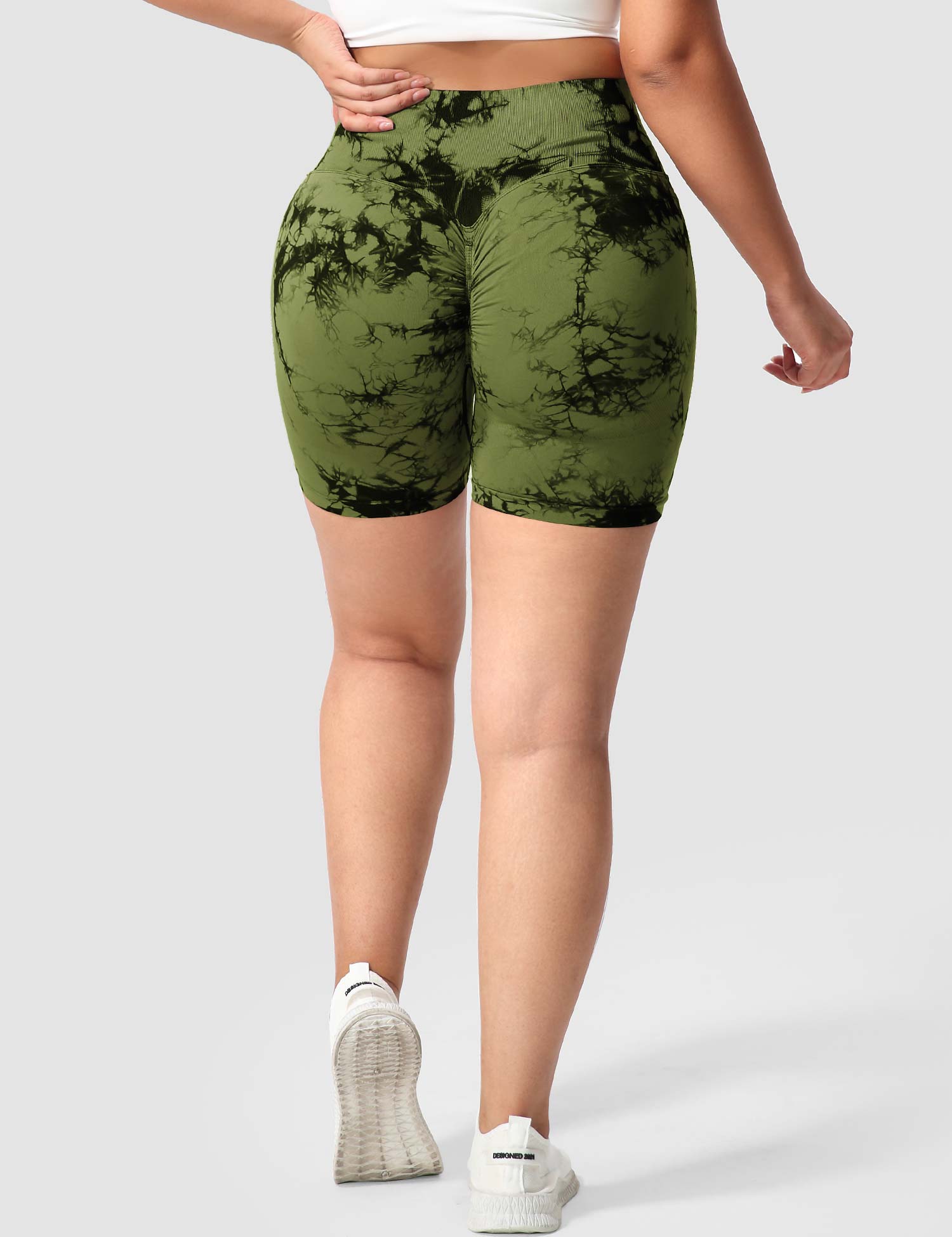 YGLEO Professional Tie Dye Shorts