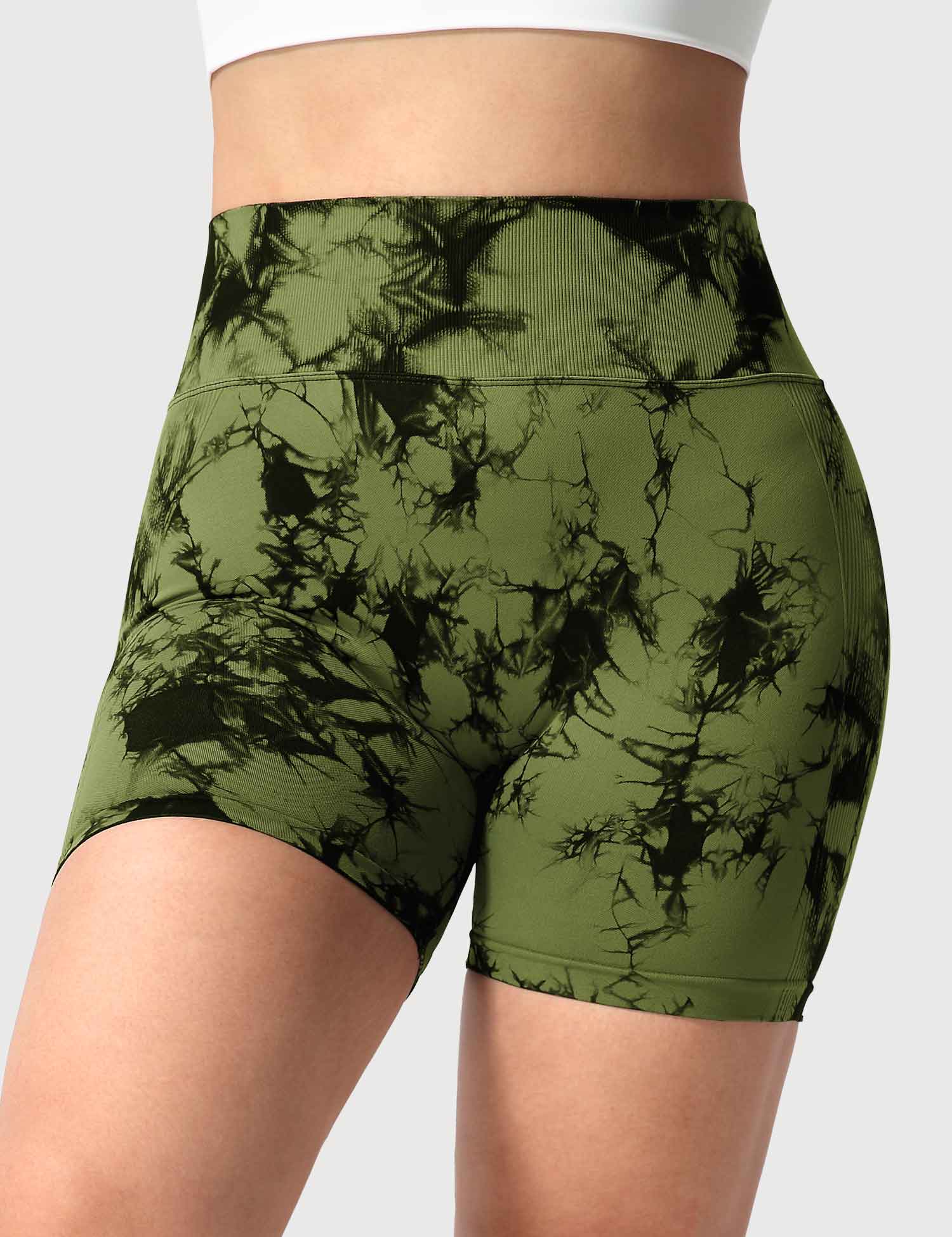 YGLEO Professional Tie Dye Shorts
