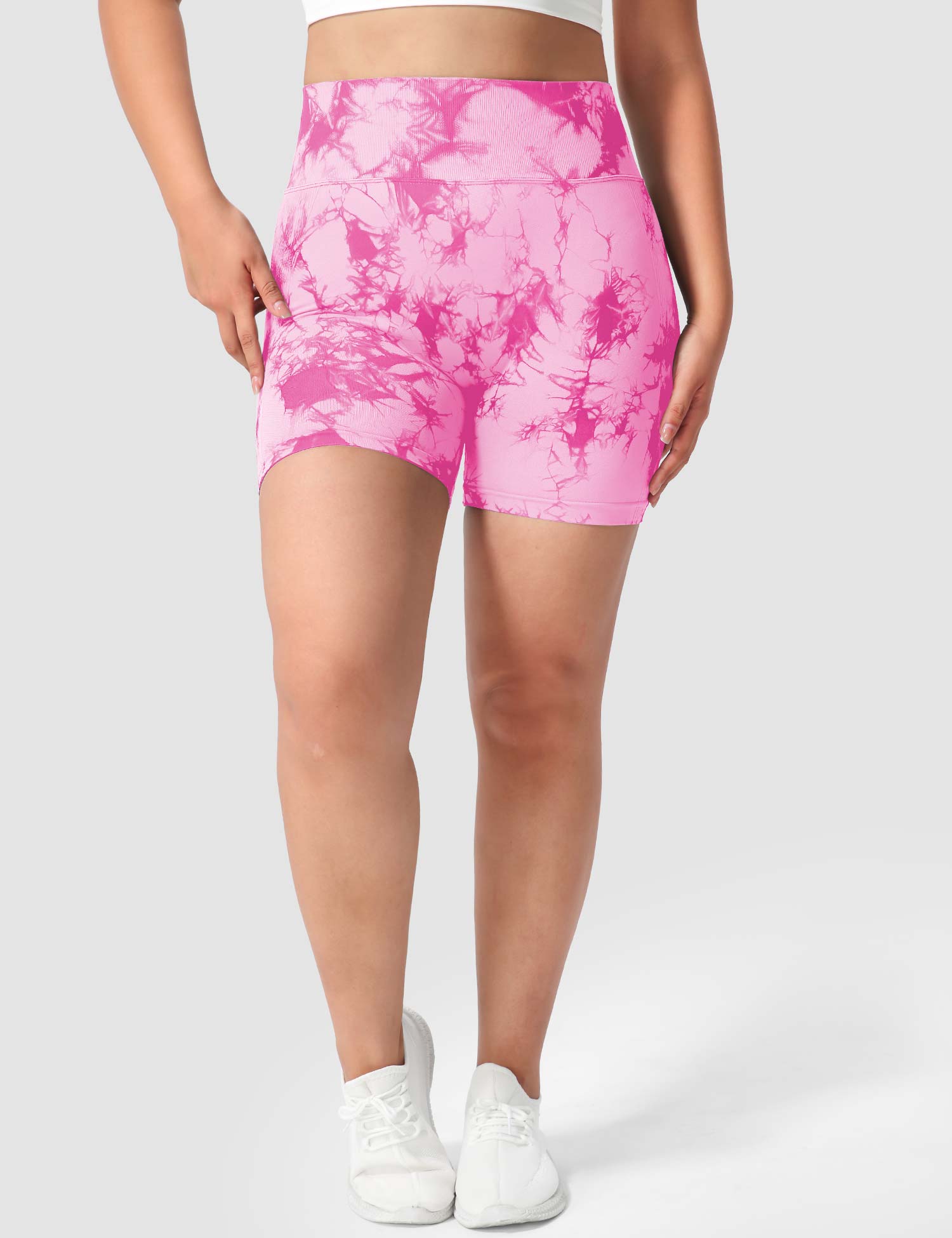 YGLEO Professional Tie Dye Shorts