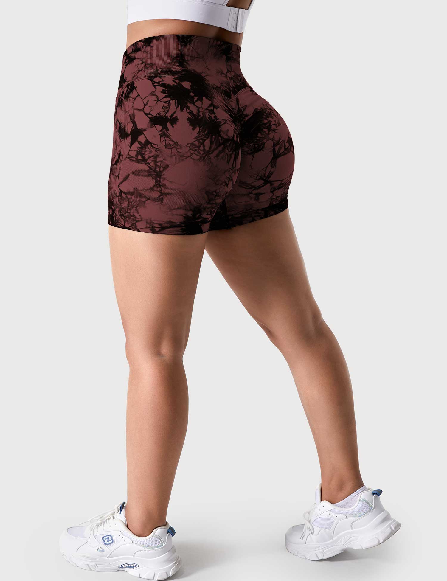 YGLEO 3.6"Professional Tie Dye Shorts
