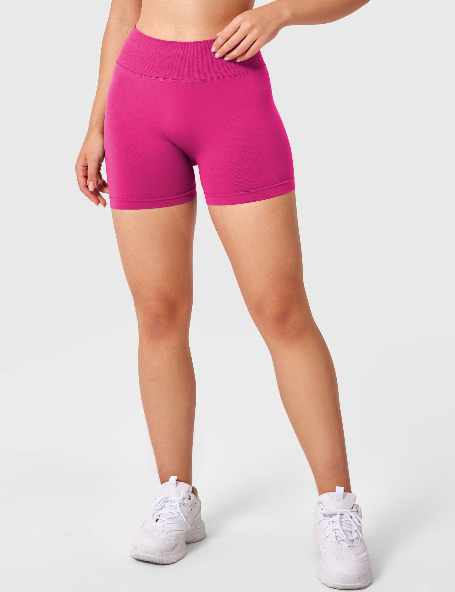 YGLEO V Cross Liz Seamless Shorts 3.6"