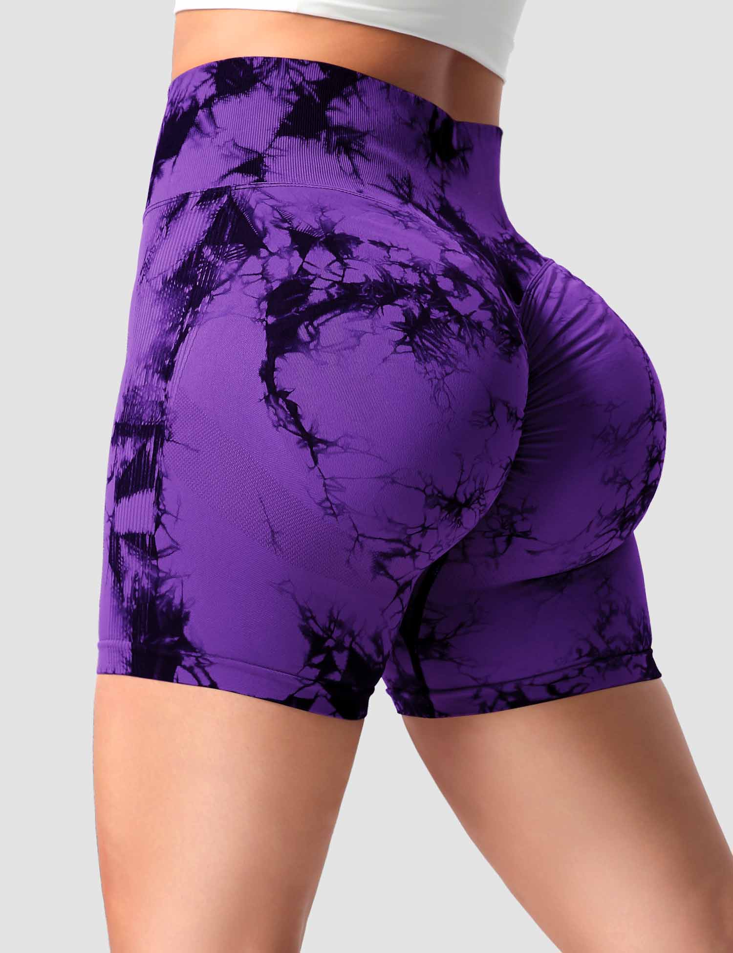 YGLEO Professional Tie Dye Shorts