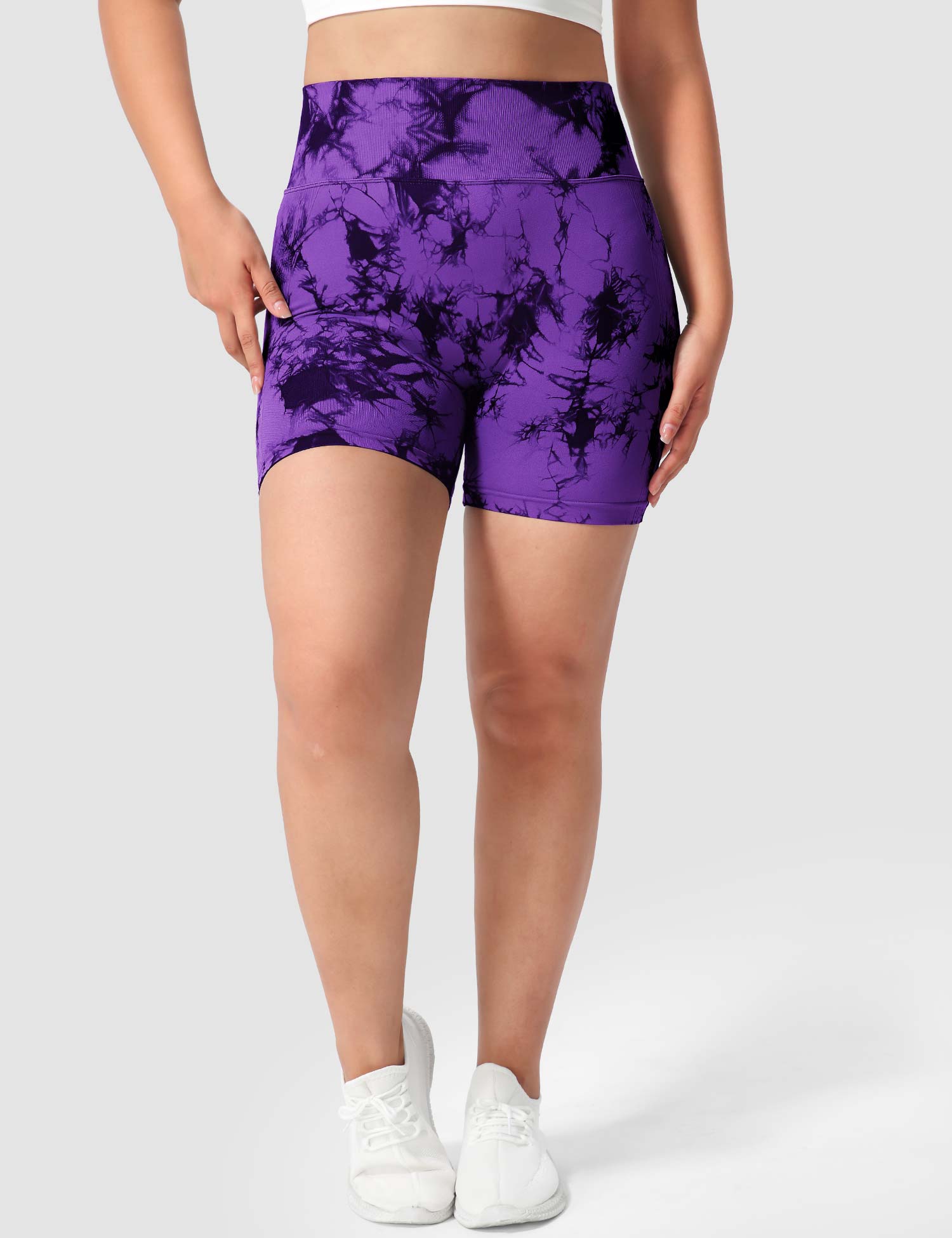 YGLEO Professional Tie Dye Shorts