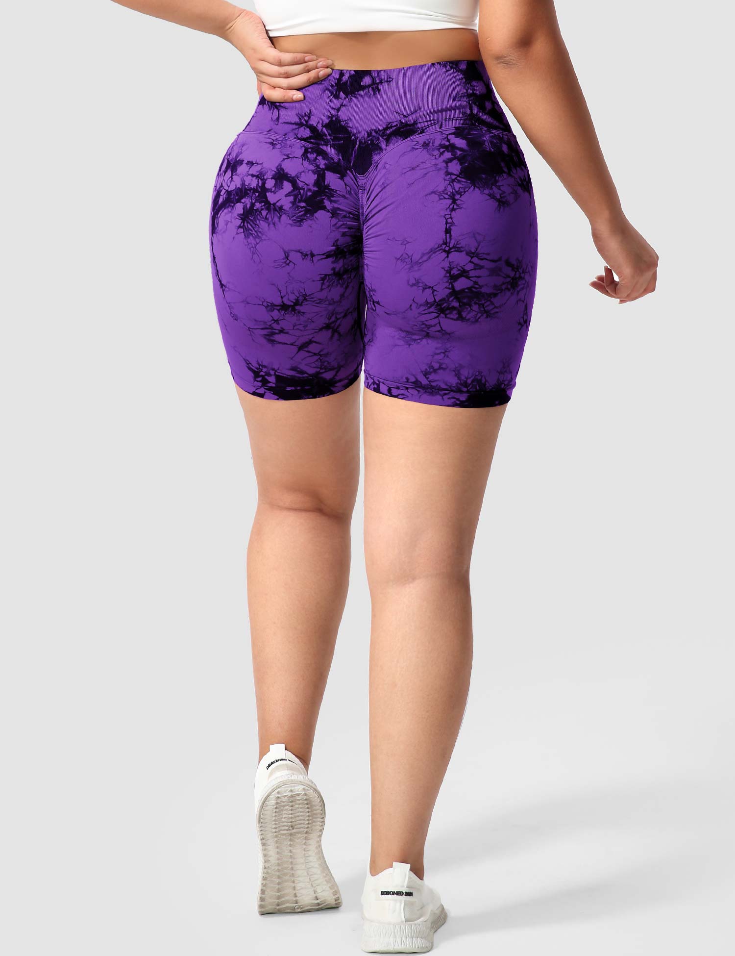 YGLEO Professional Tie Dye Shorts