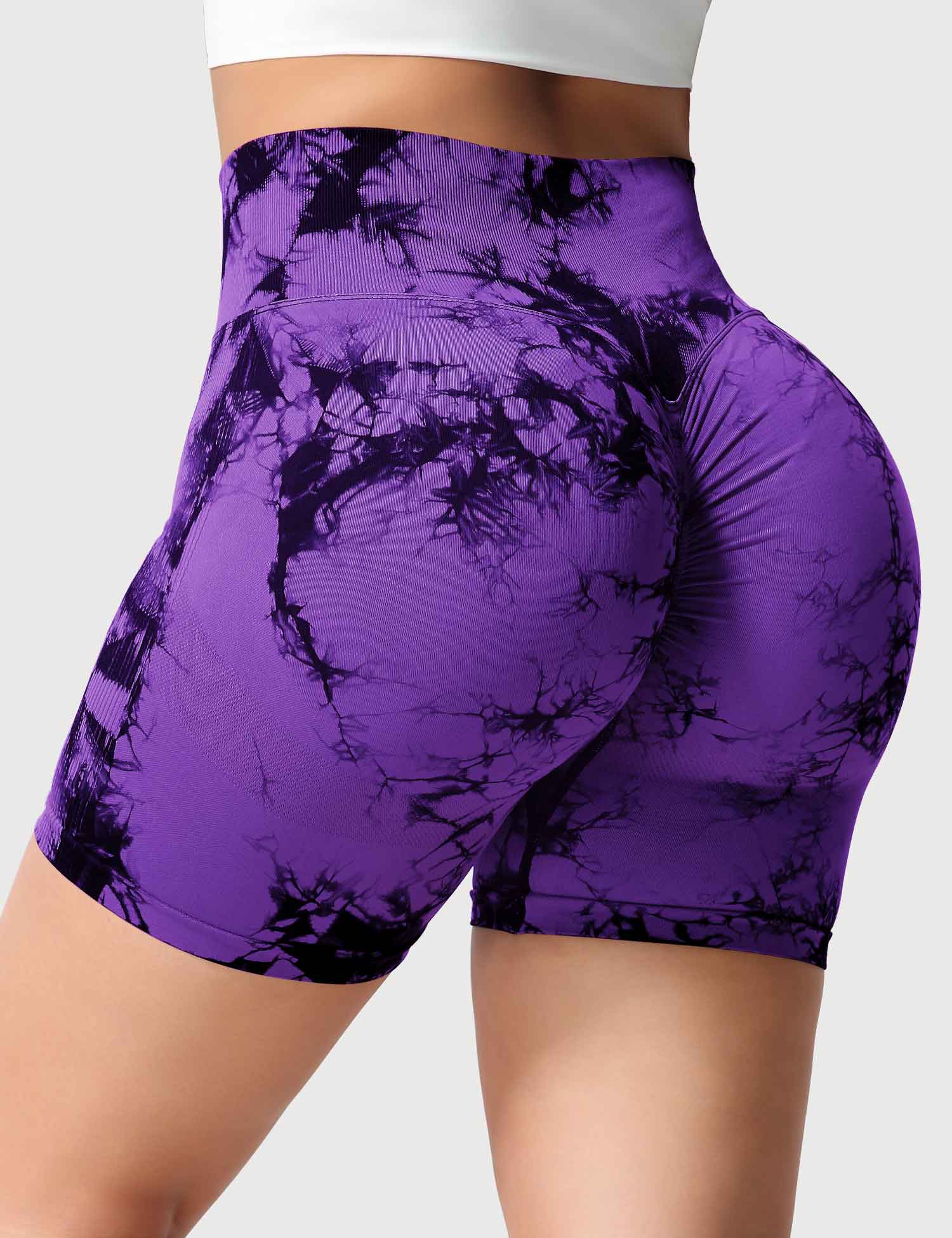 YGLEO Professional Tie Dye Shorts