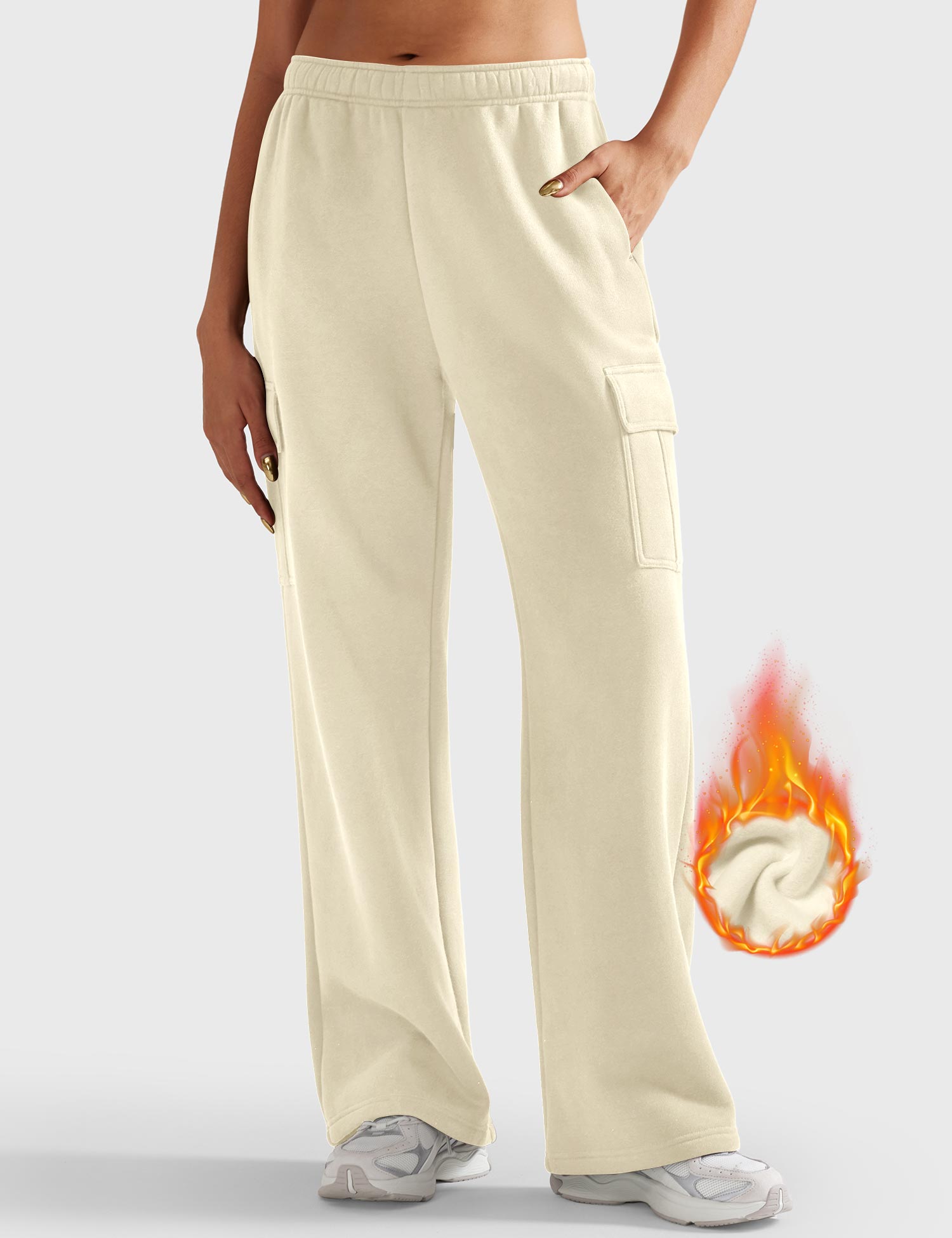 YGLEO Nairi Cargo Sweatpants