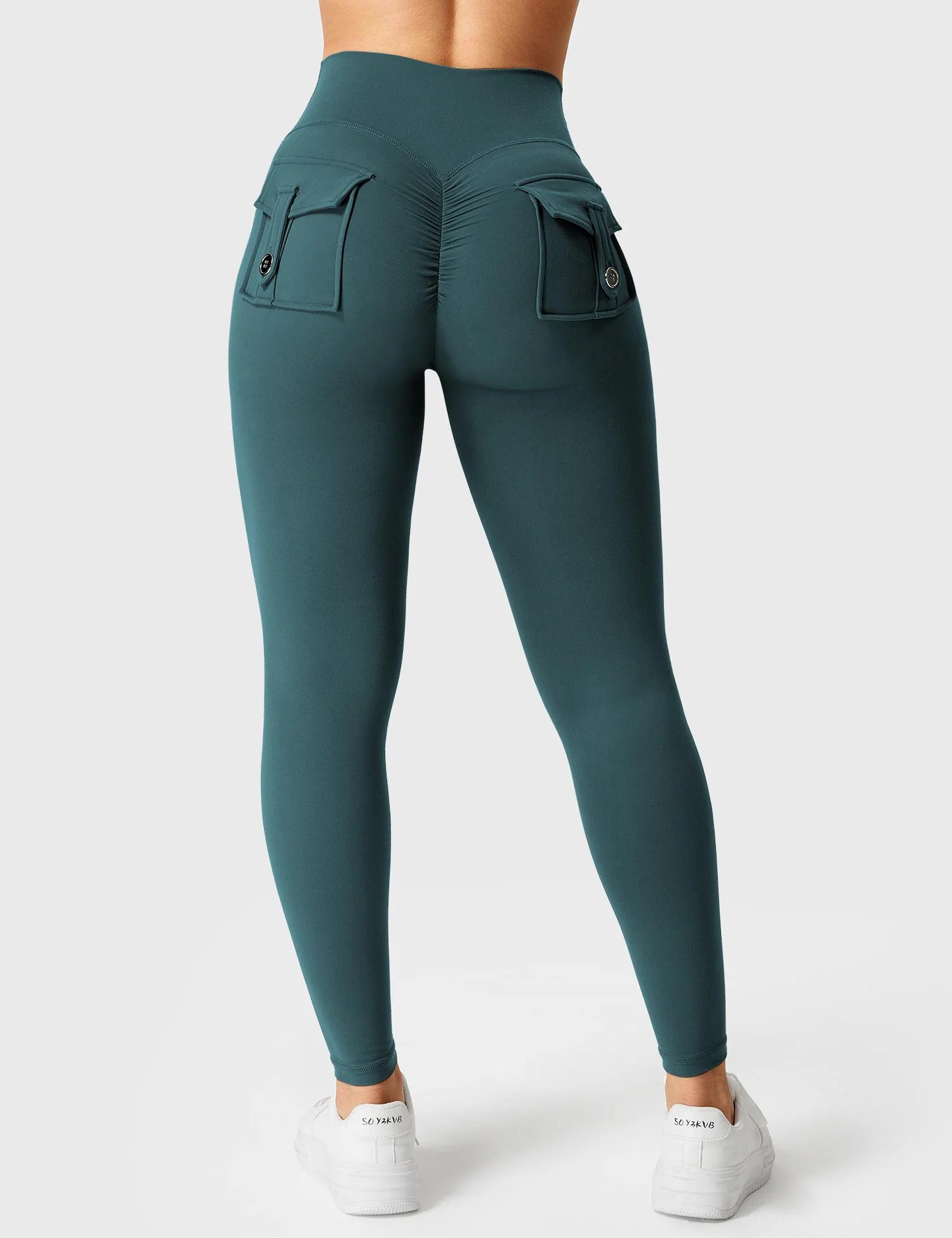 YGLEO V-waistband Charm Leggings