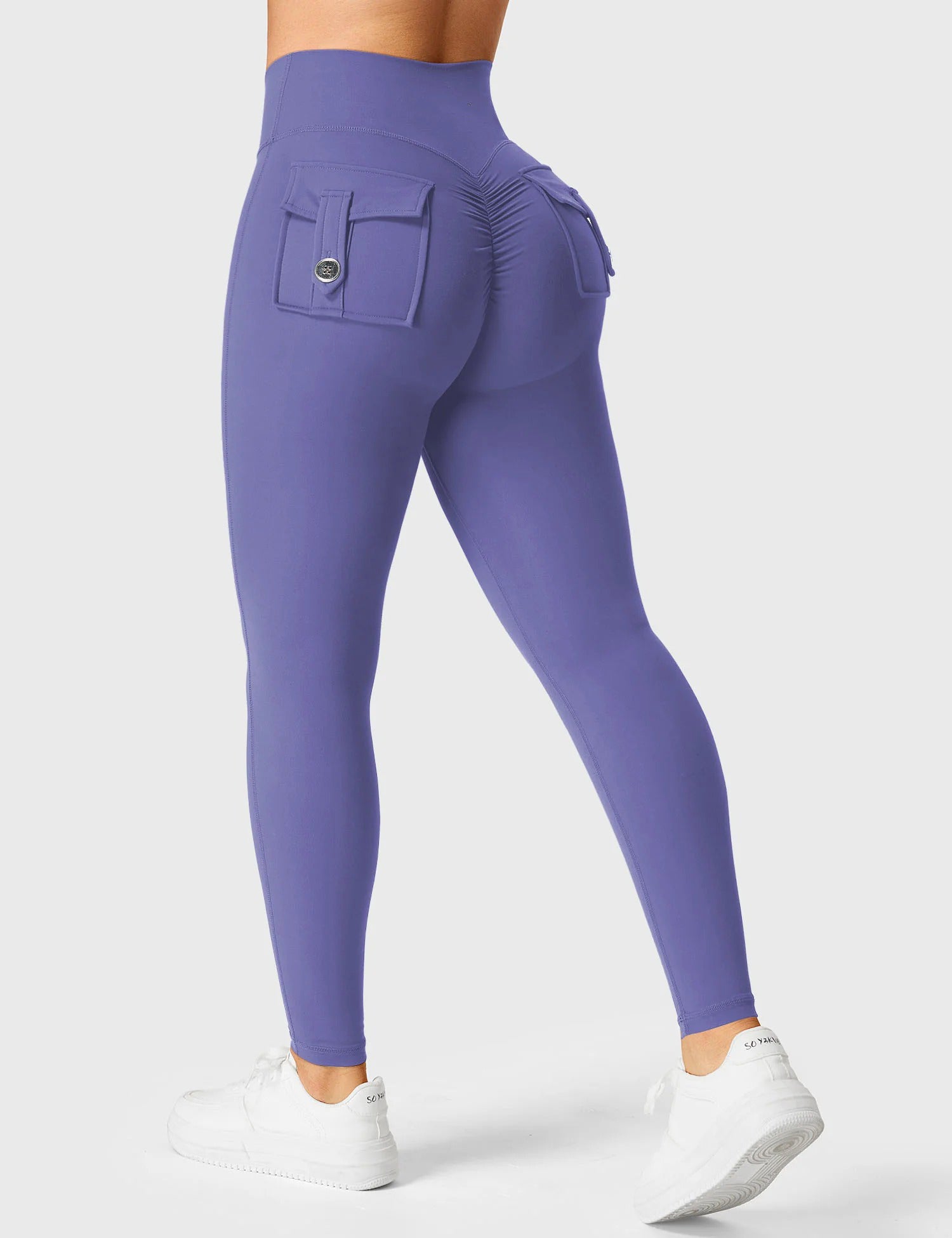 YGLEO V-waistband Charm Leggings