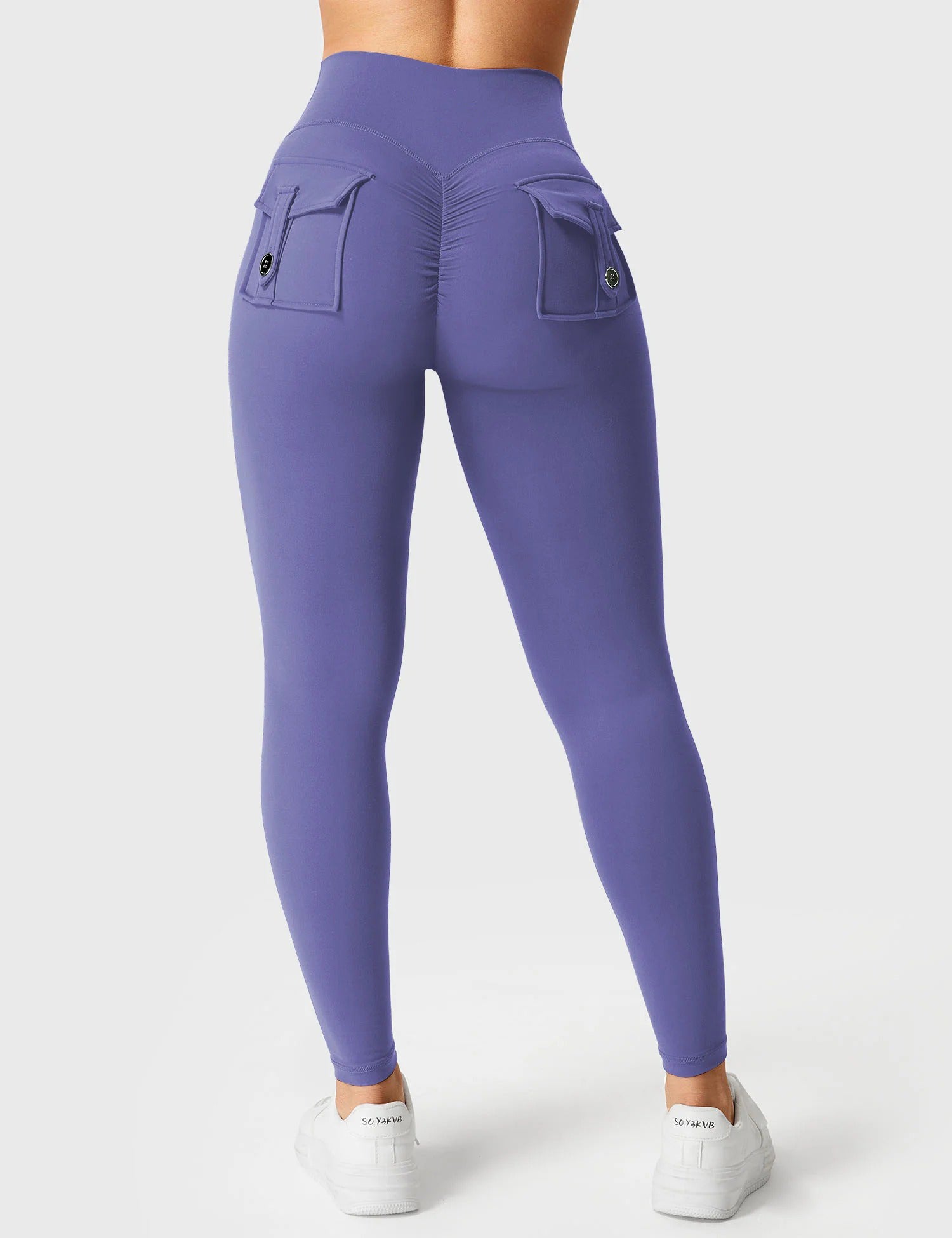 YGLEO V-waistband Charm Leggings