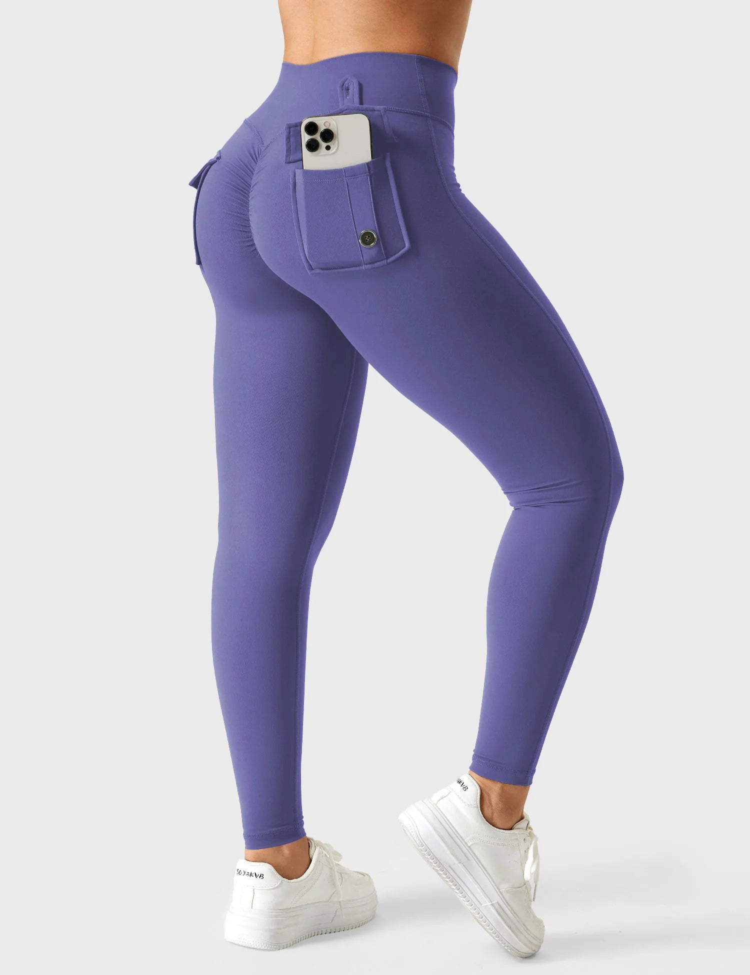 YGLEO V-waistband Charm Leggings