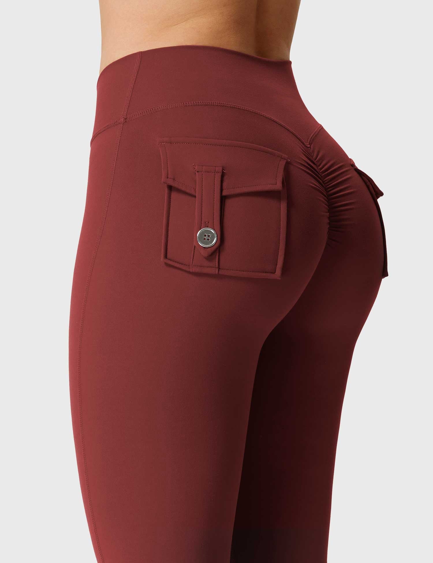 YGLEO V-waistband Charm Leggings