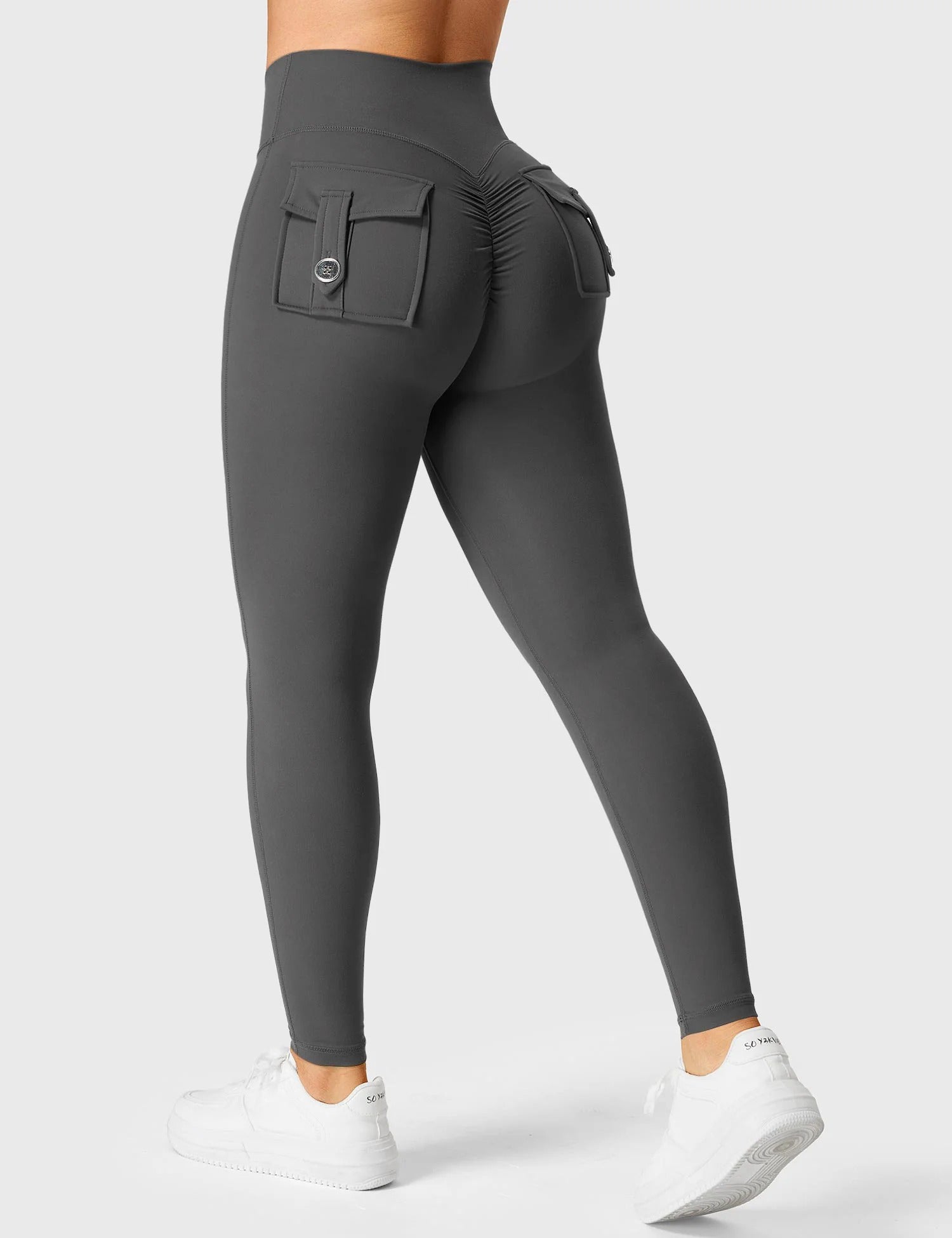 YGLEO V-waistband Charm Leggings