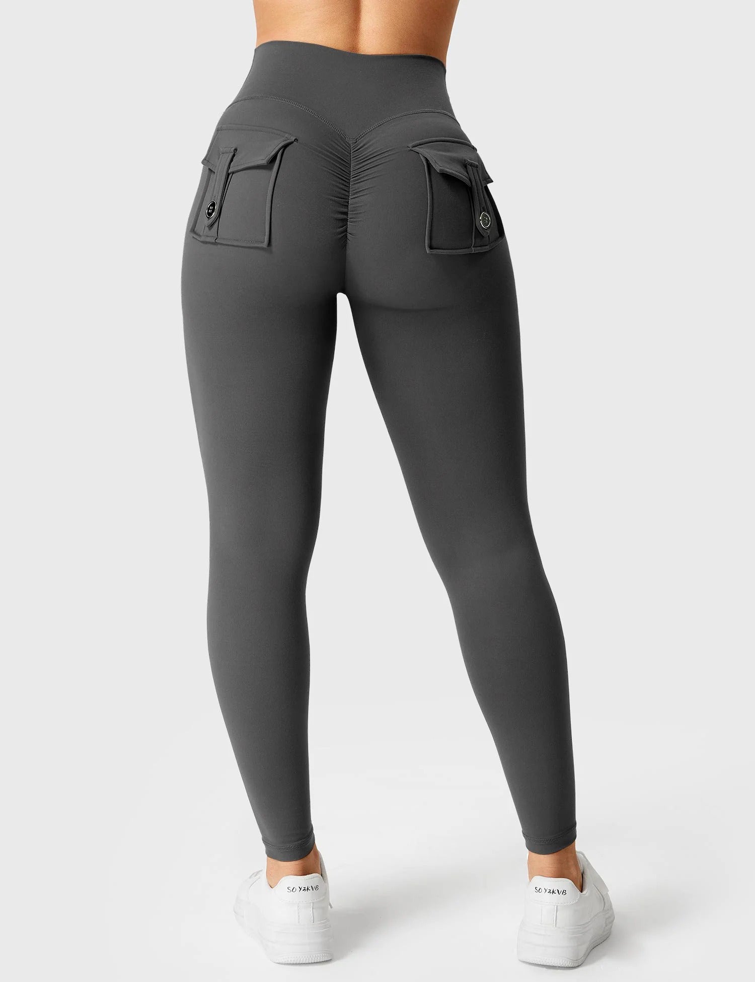 YGLEO V-waistband Charm Leggings
