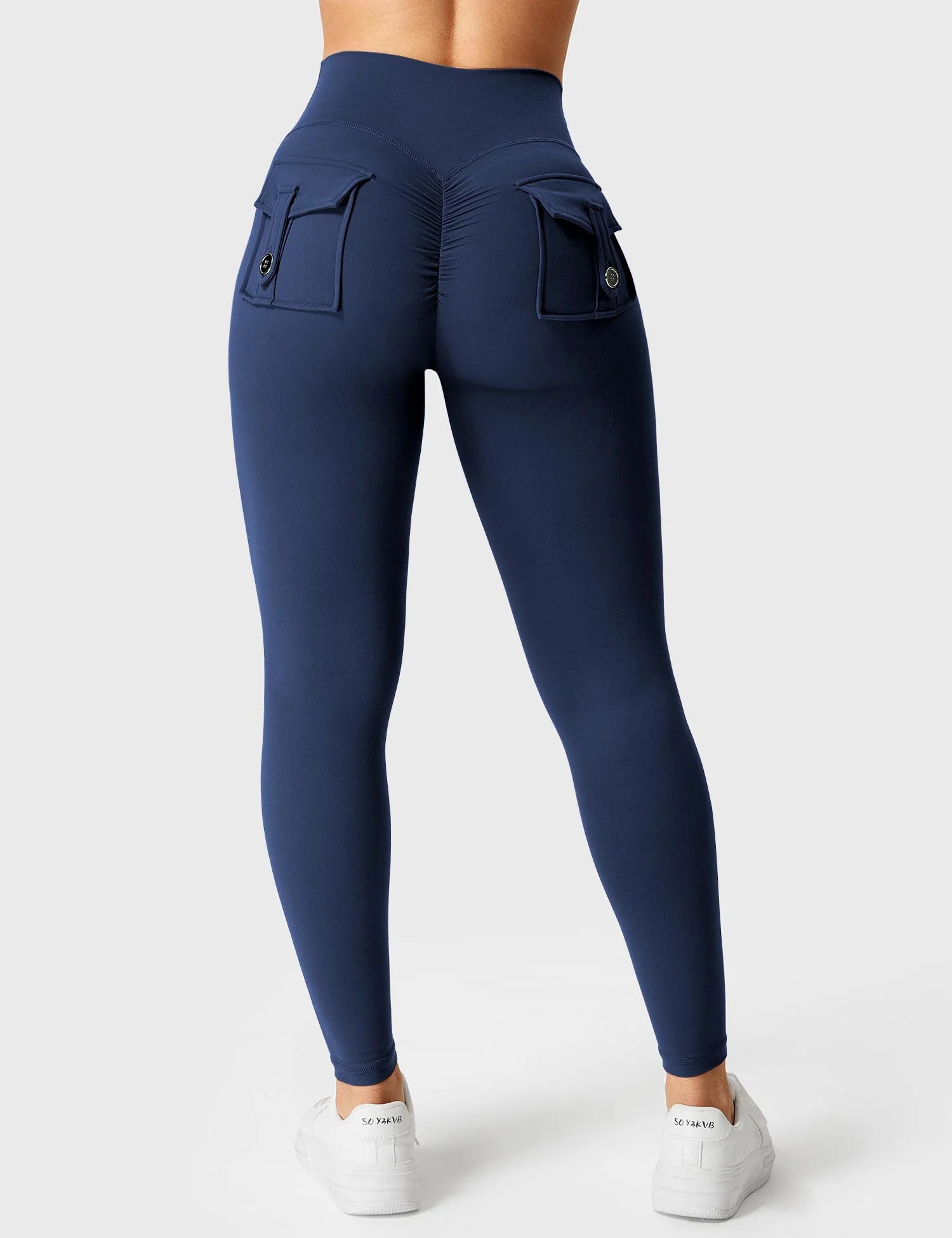 YGLEO V-waistband Charm Leggings