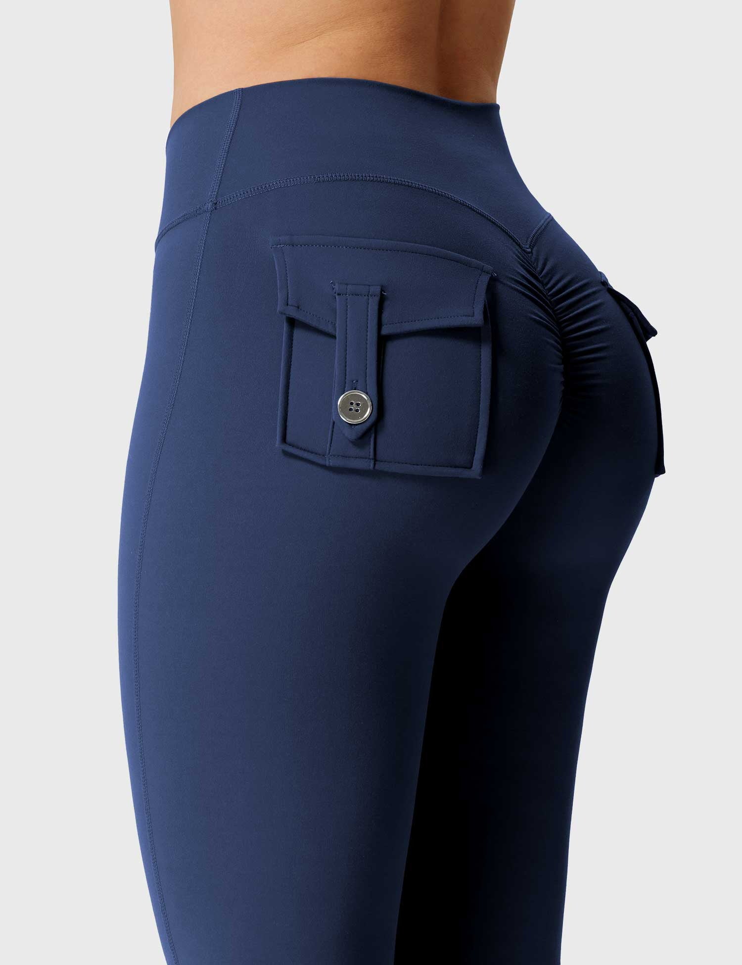 YGLEO V-waistband Charm Leggings