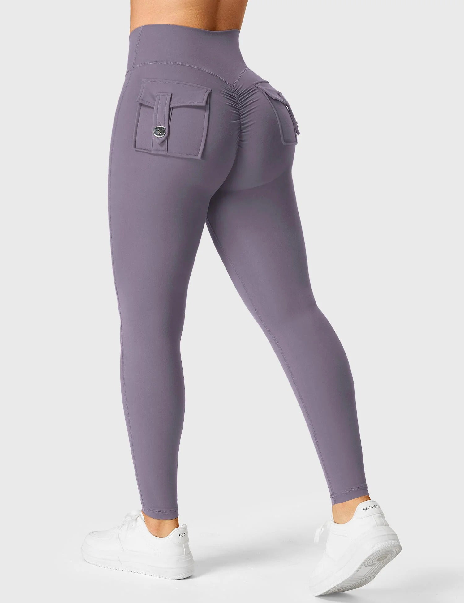 YGLEO V-waistband Charm Leggings