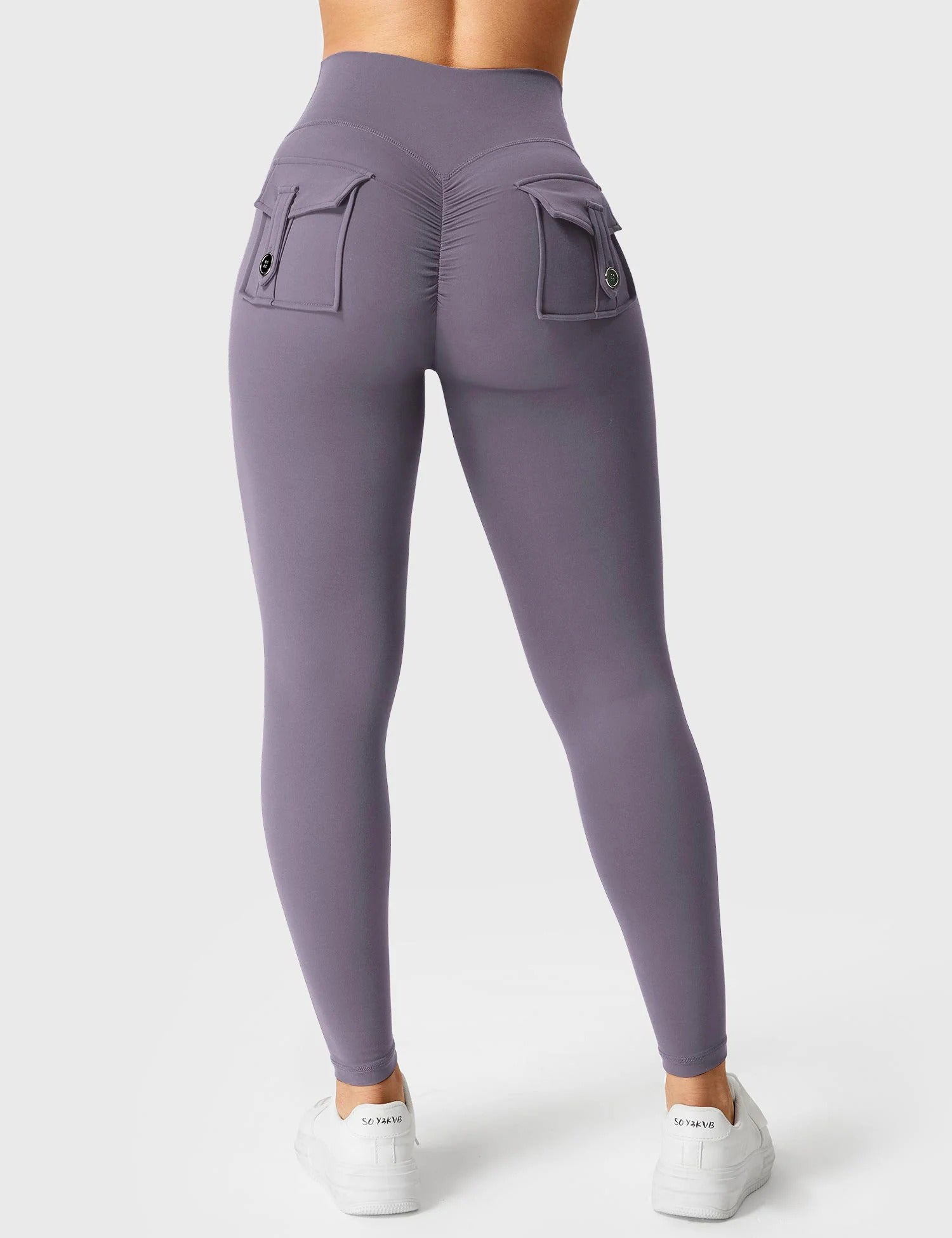 YGLEO V-waistband Charm Leggings