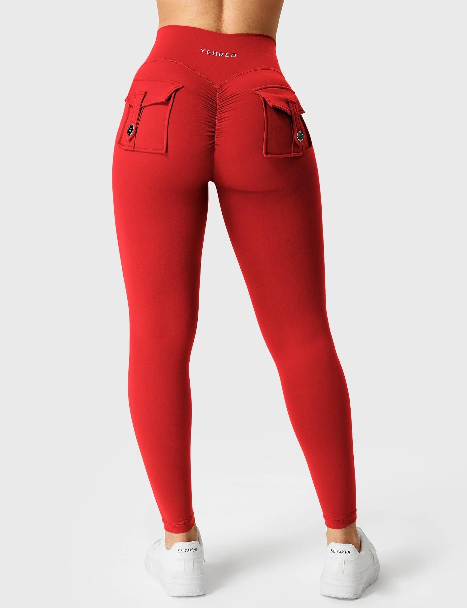 YGLEO V-waistband Charm Leggings