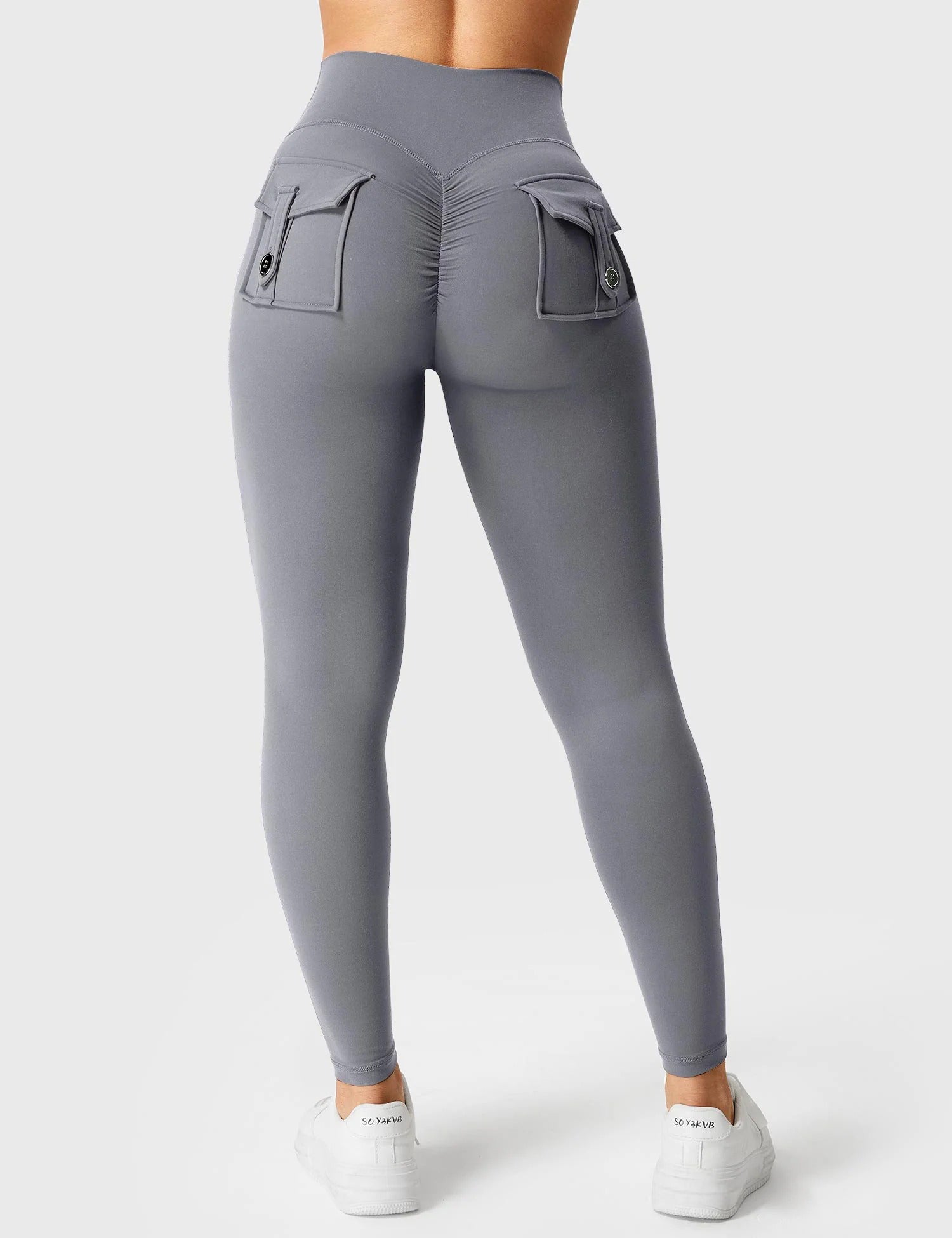 YGLEO V-waistband Charm Leggings