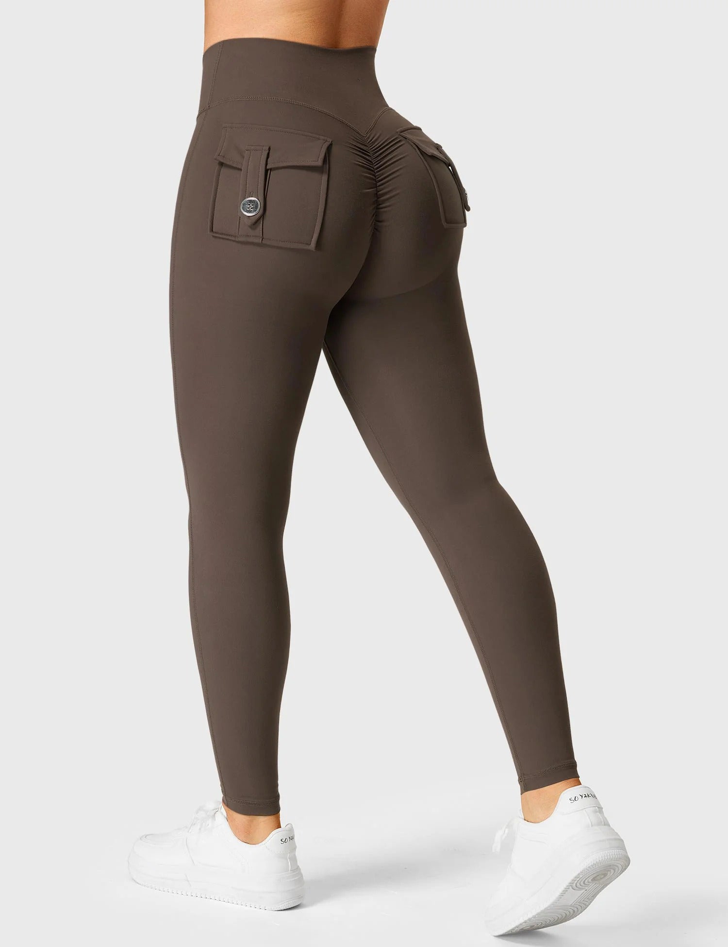 YGLEO V-waistband Charm Leggings