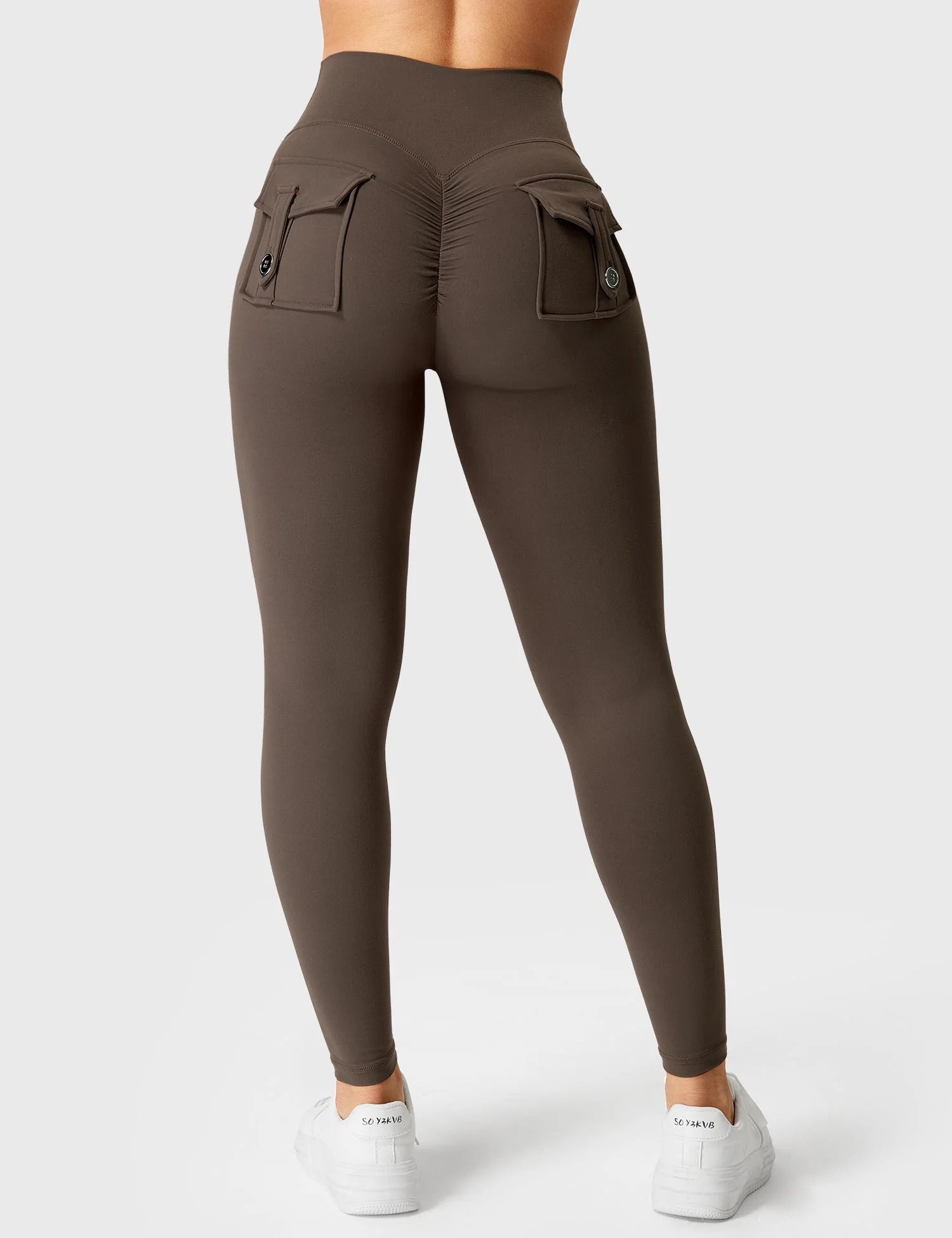 YGLEO V-waistband Charm Leggings