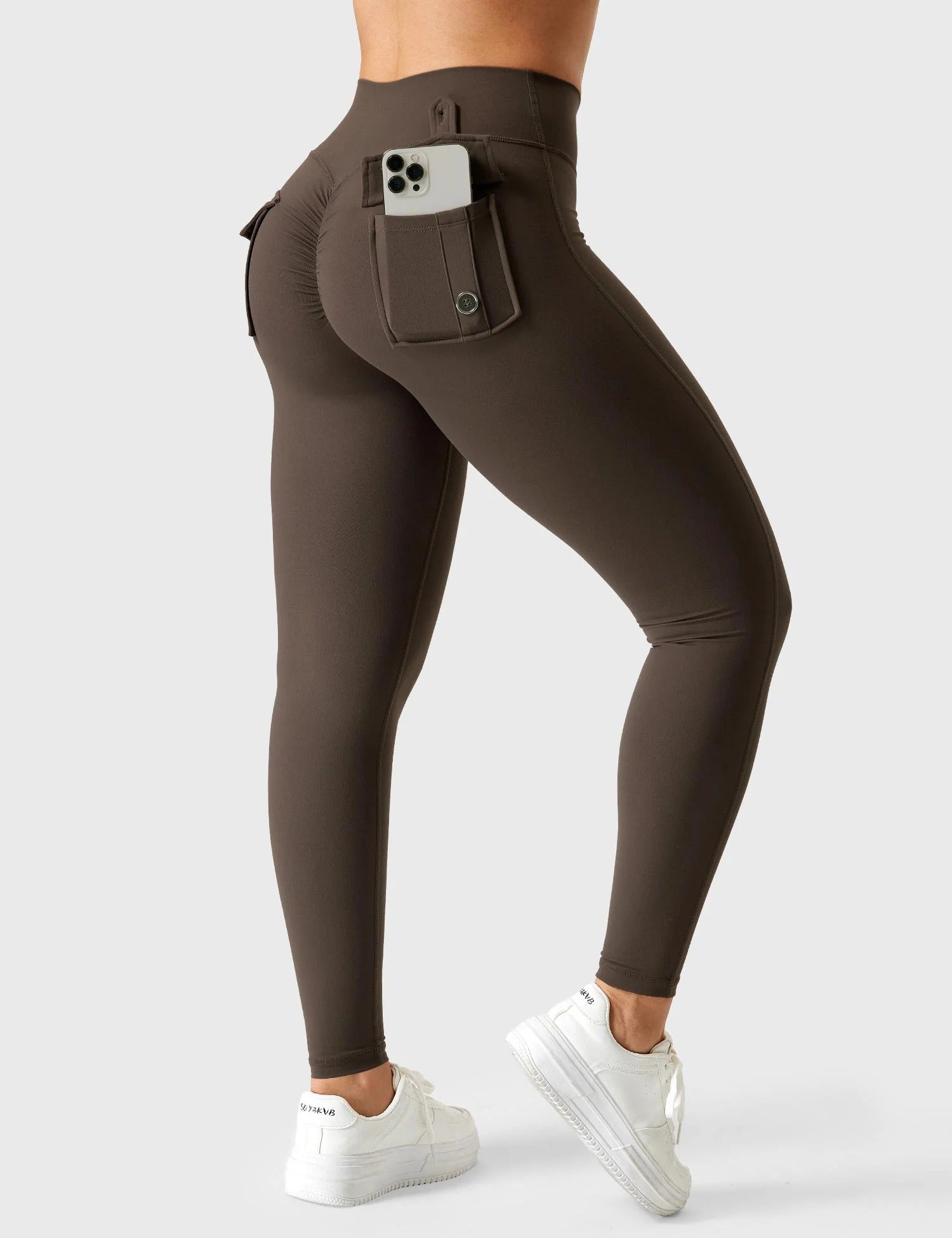 YGLEO V-waistband Charm Leggings