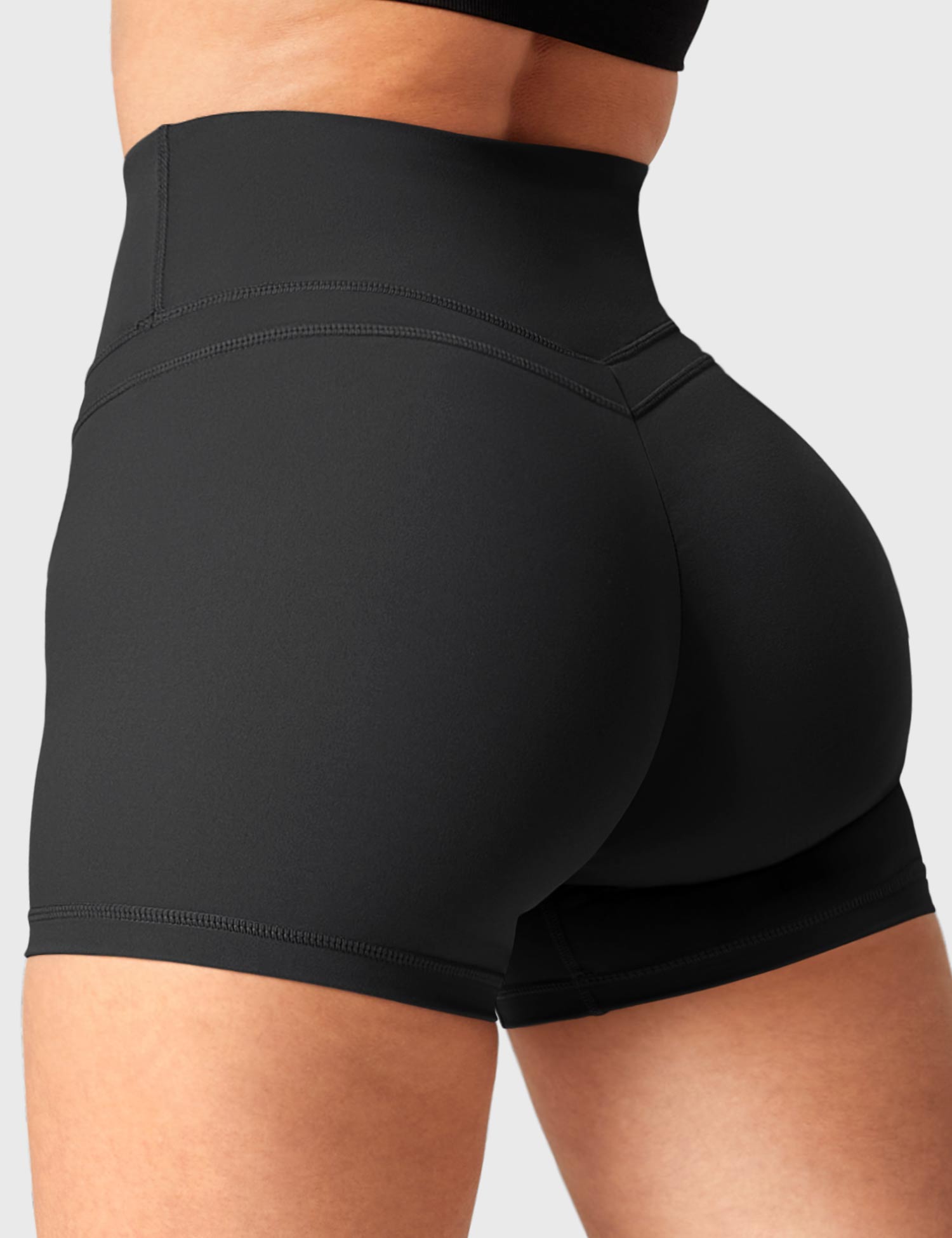 YGLEO Buttery High Waisted Shorts
