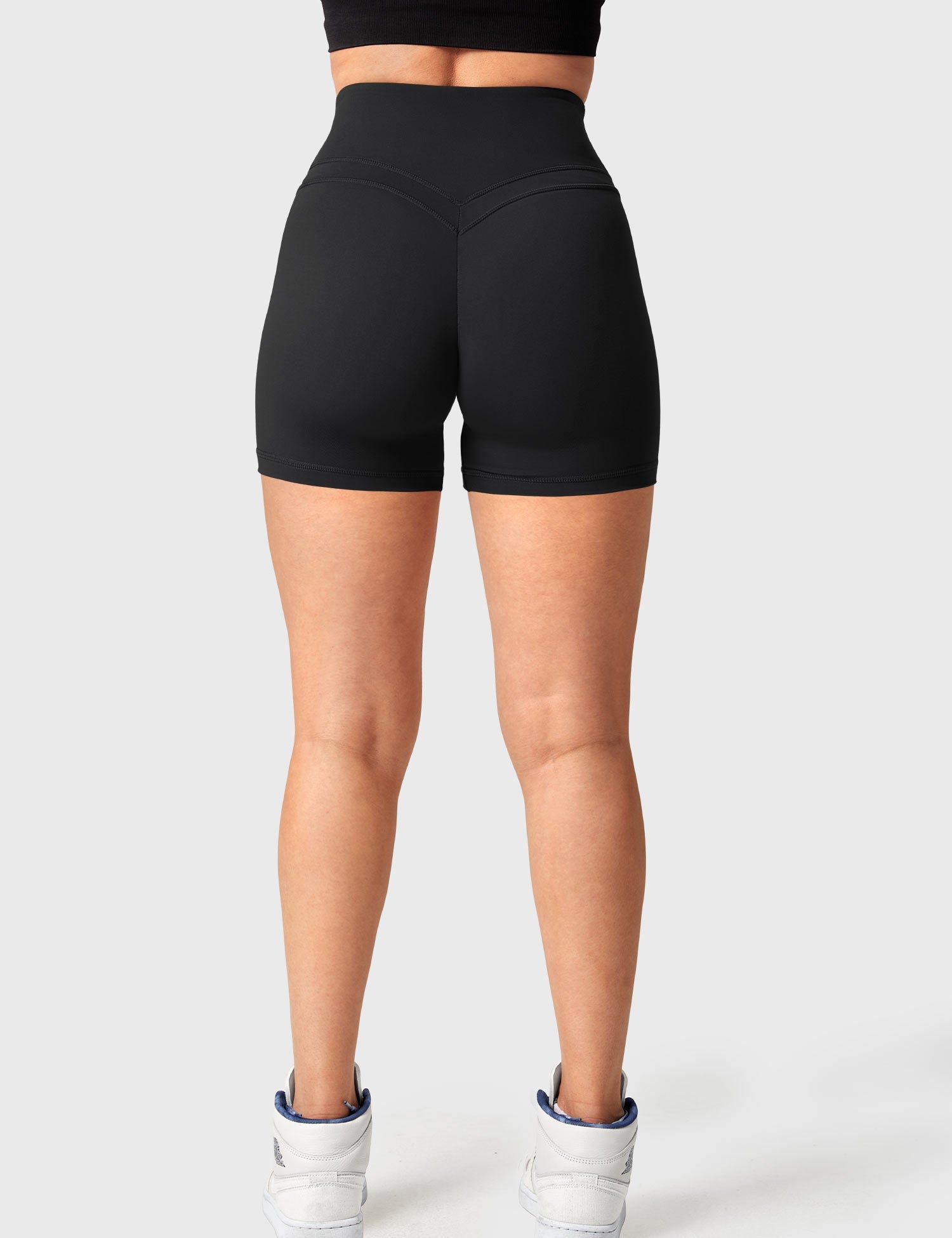 YGLEO Buttery High Waisted Shorts