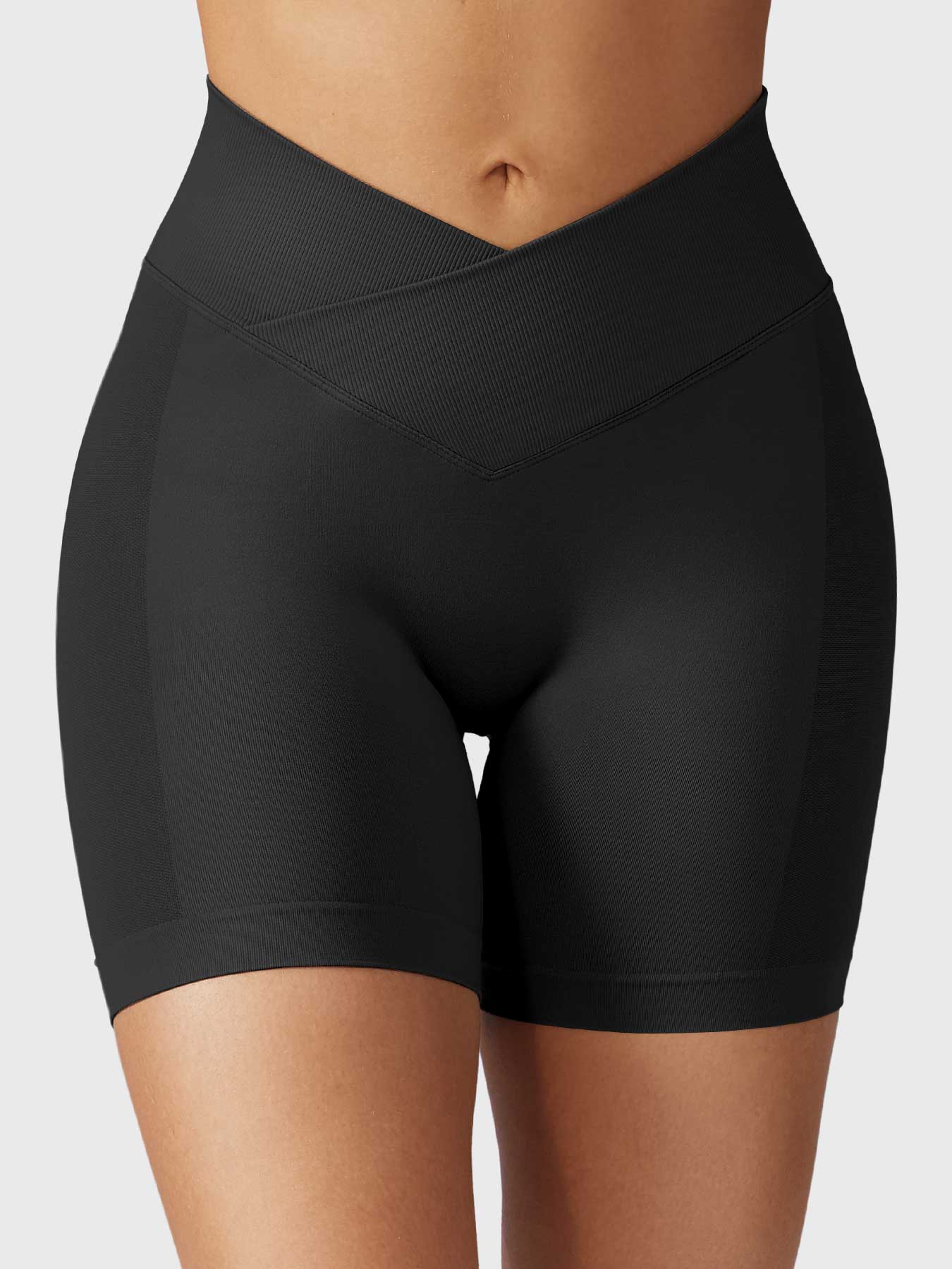 YGLEO 5" V-waistband Headey shorts