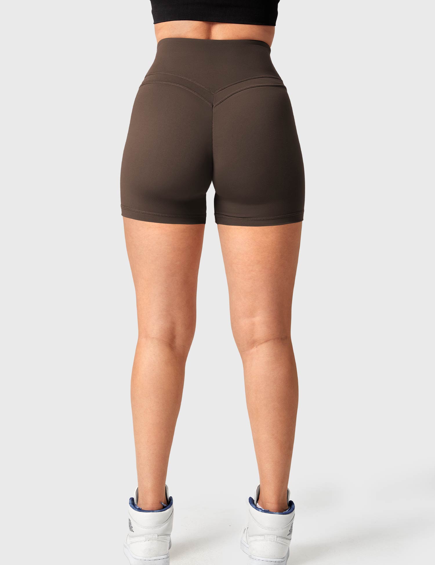 YGLEO Buttery High Waisted Shorts