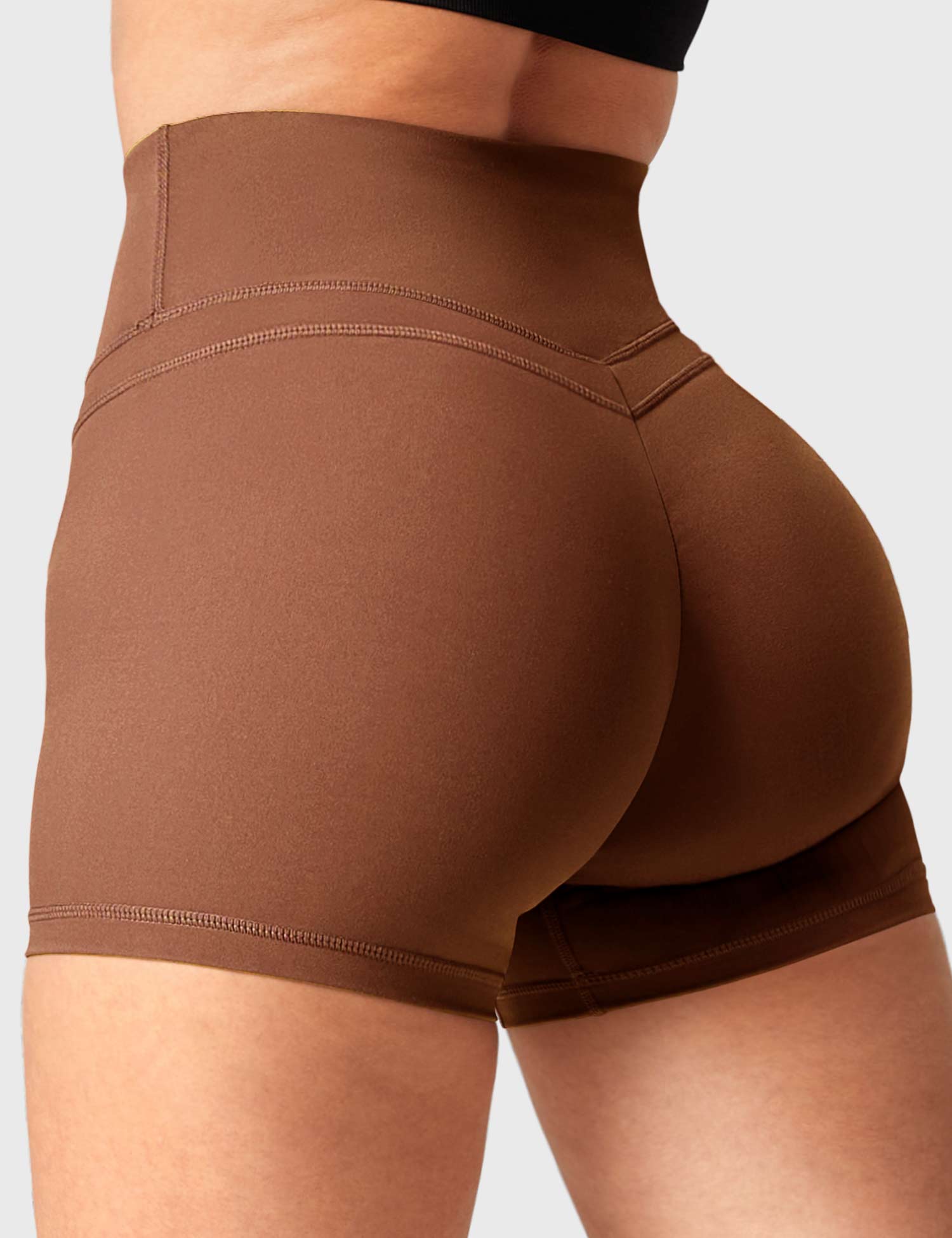 YGLEO Buttery High Waisted Shorts